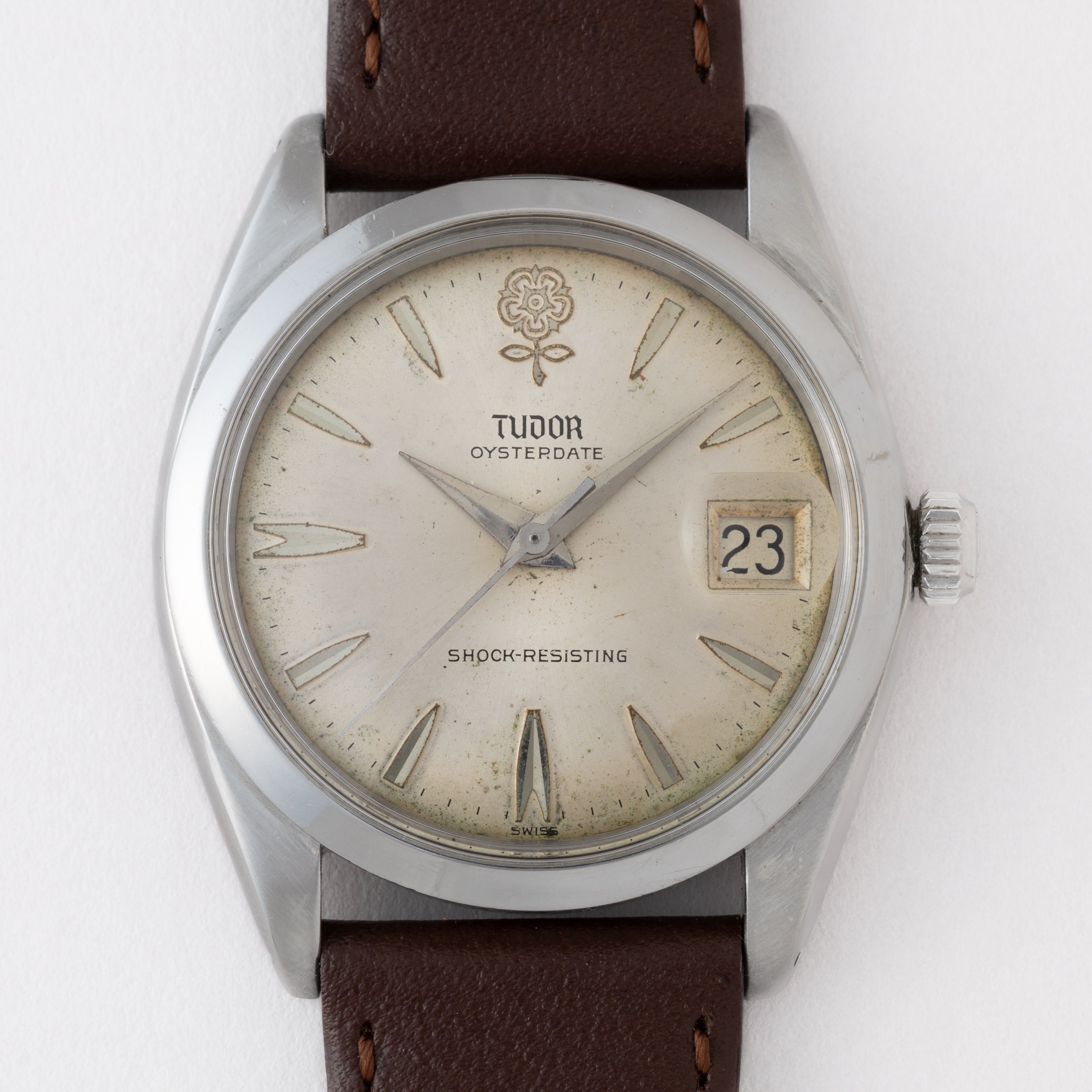 チューダー デカバラ 1964年製 オイスターデイト Ref.7962 手巻き