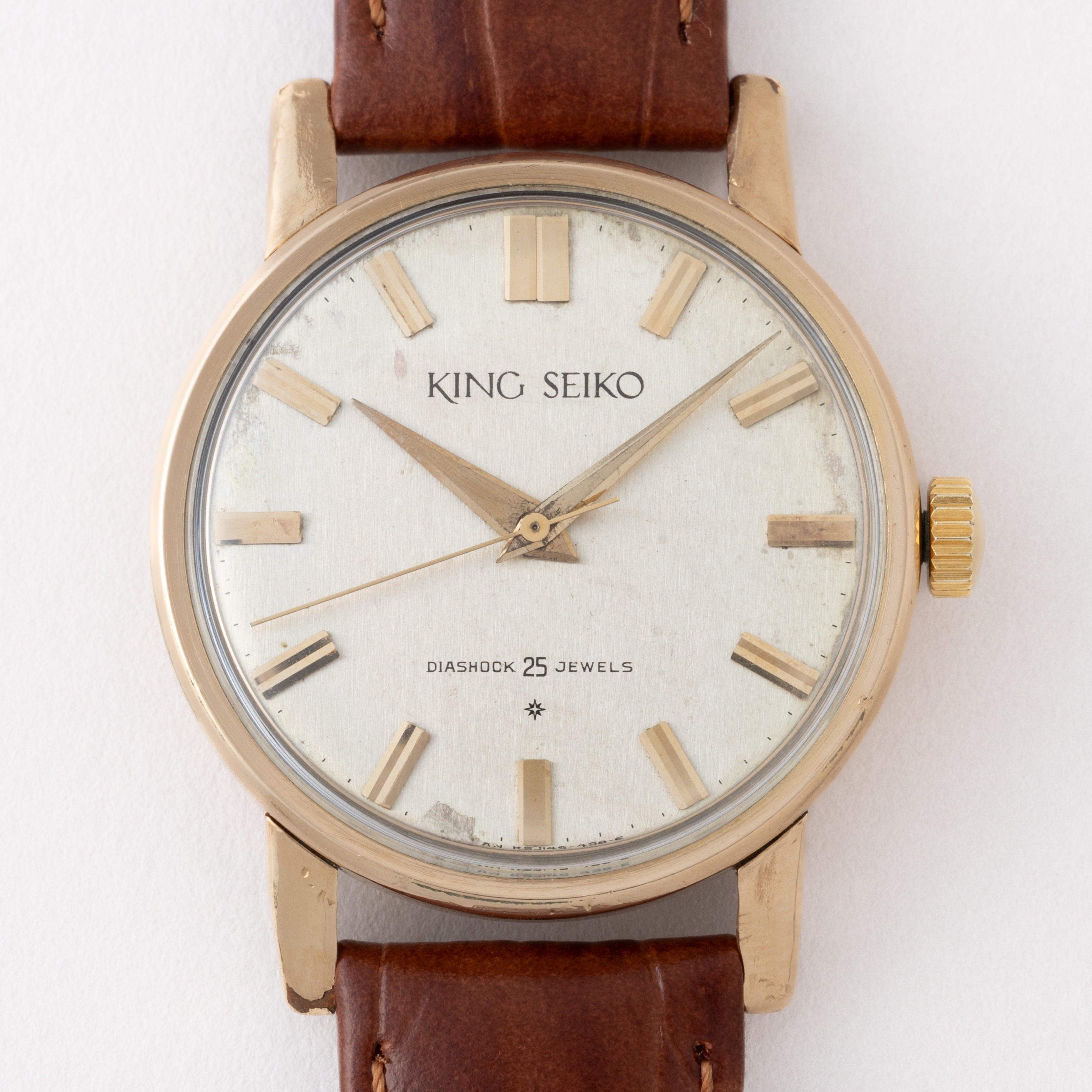 セイコー キングセイコーファーストモデル 14金張り 1963年製 Ref.J14102 KS SD文字盤