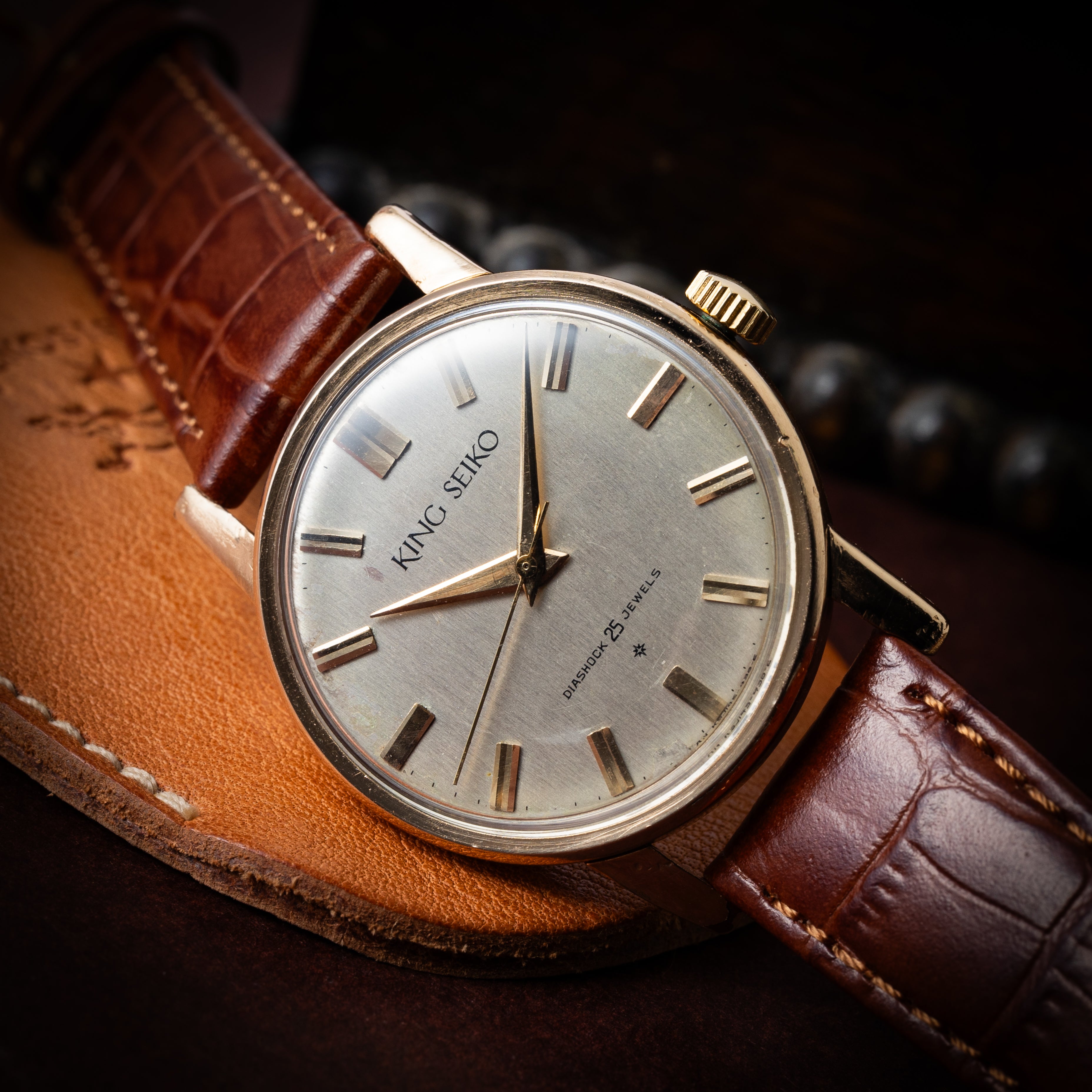 セイコー キングセイコーファーストモデル 14金張り 1963年製 Ref.J14102 KS SD文字盤