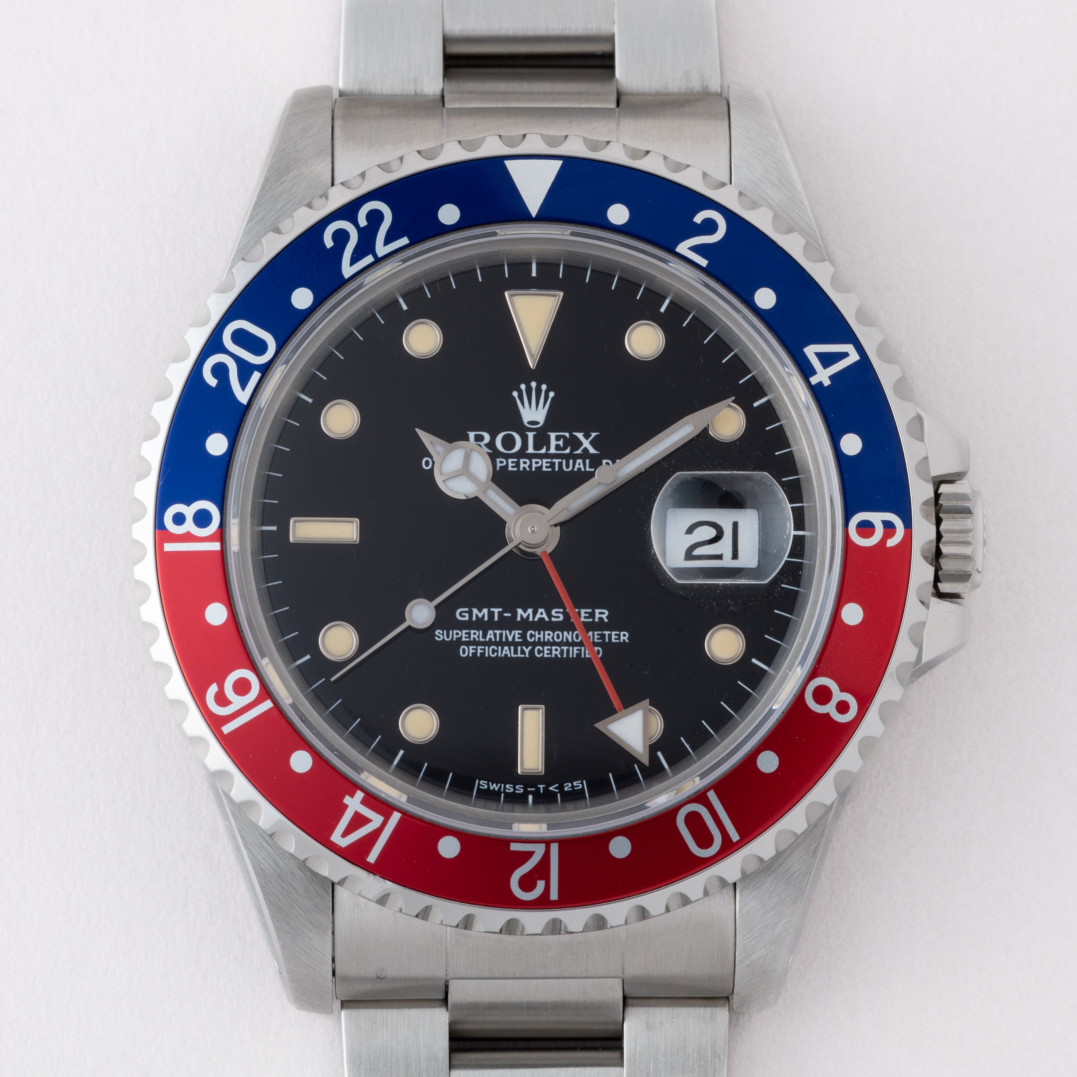 ロレックス GMTマスター 1992年製 Ref.16700 ペプシベゼル パイロットウオッチ