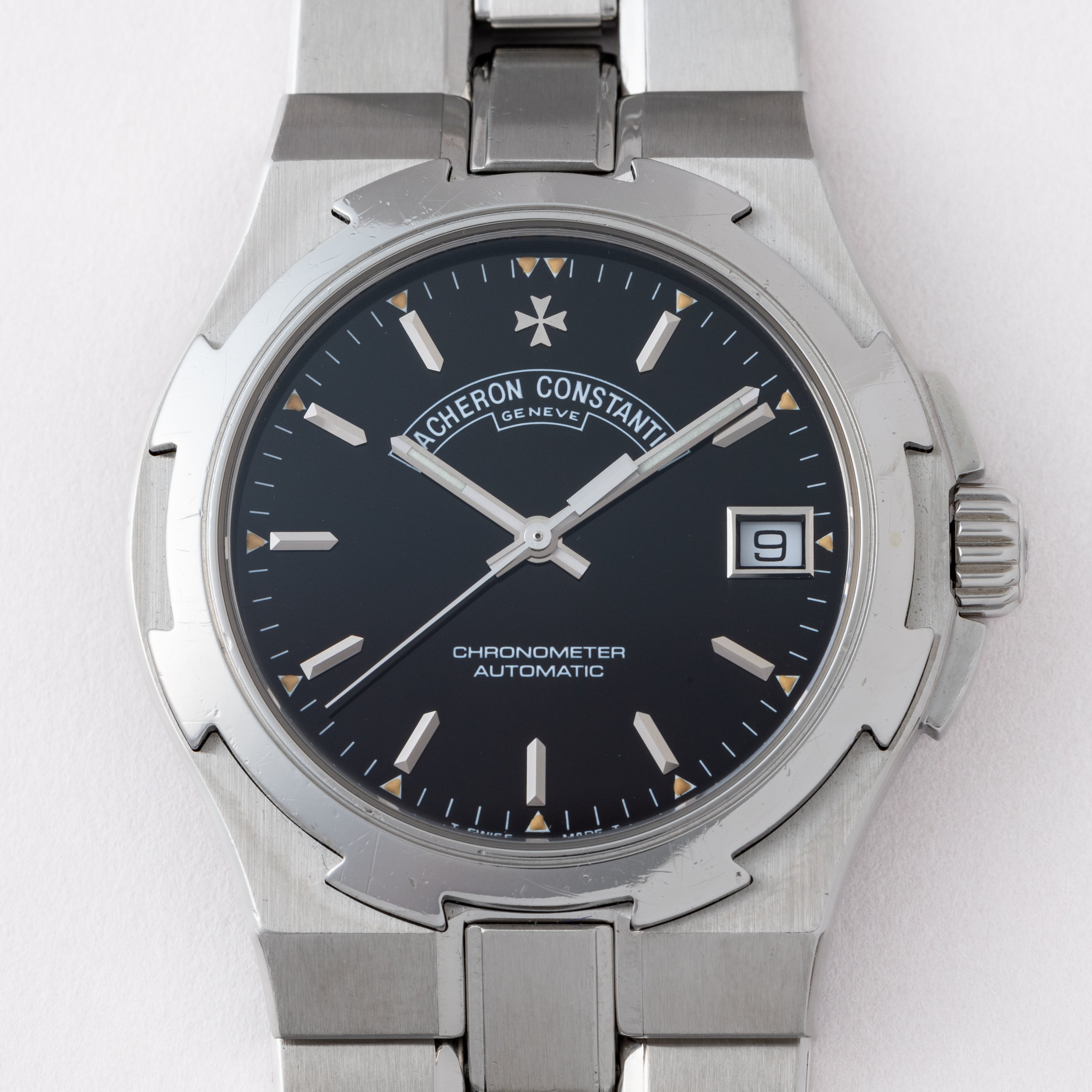 ヴァシュロン・コンスタンタン オーヴァーシーズ 37mm 1999年製 箱、ギャラ付き