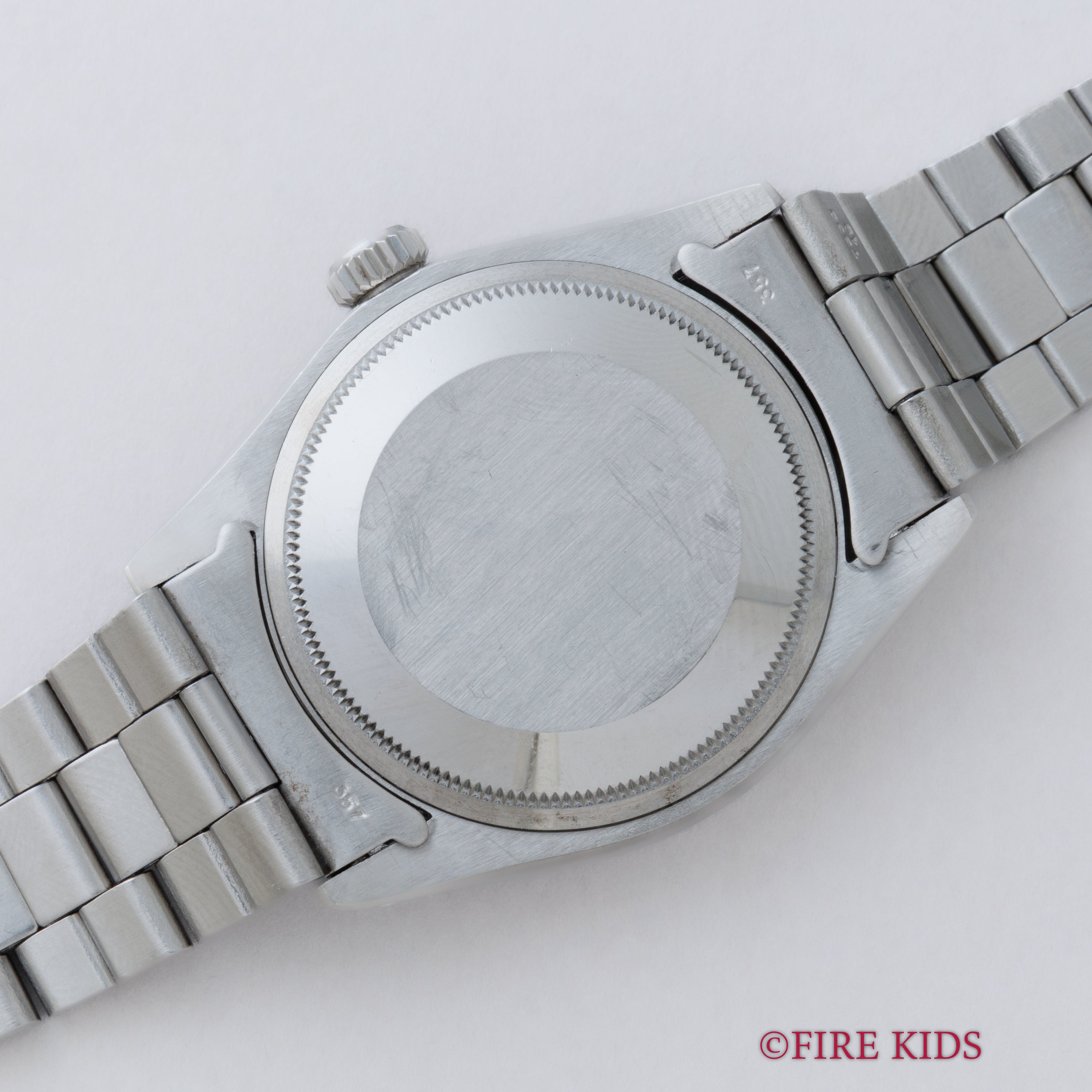 ロレックス 1972年製 オイスターパーペチュアルデイト Ref.1500 グレーゴーストダイヤル 純正巻きオイスターブレス