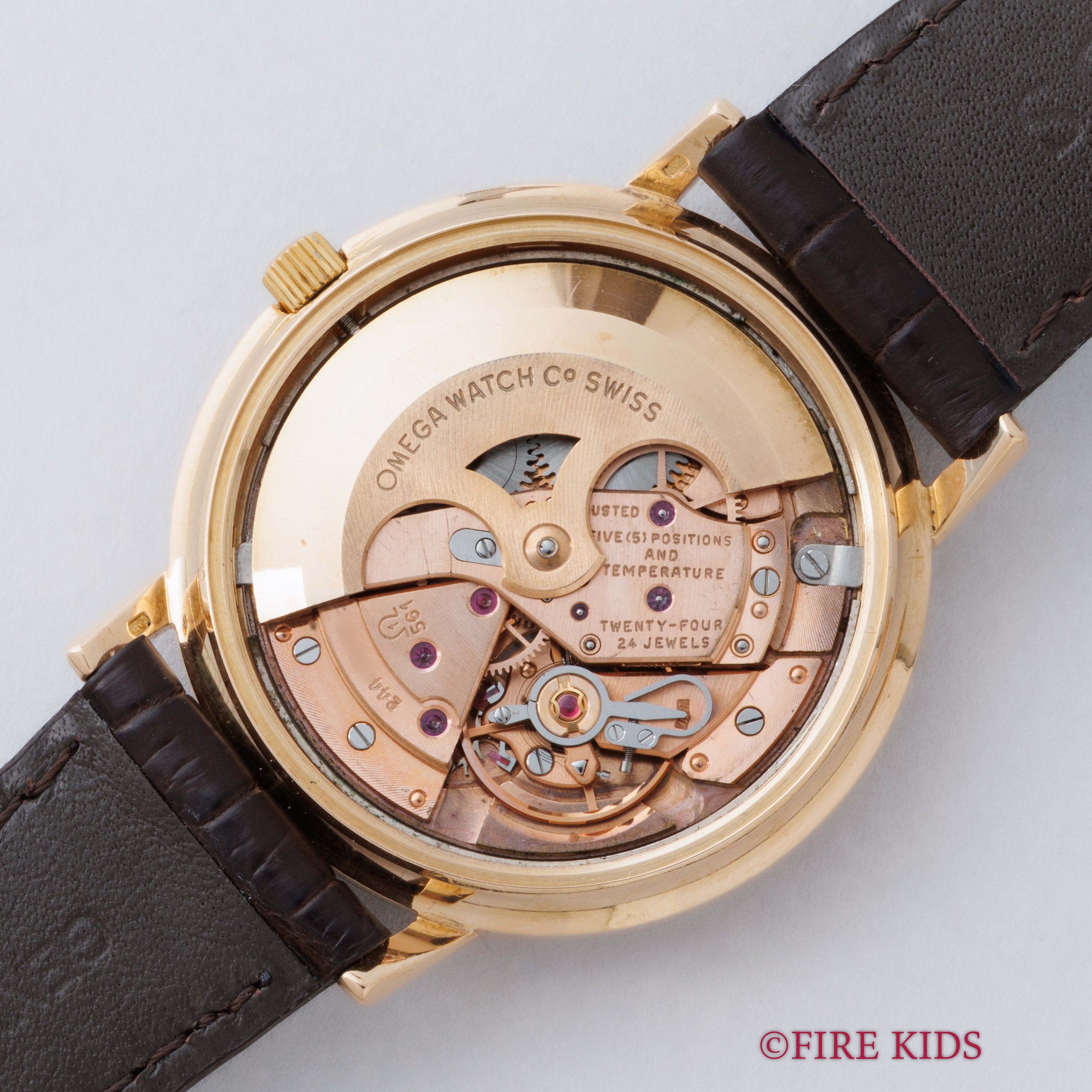 オメガ 1966年製 コンステレーション 18金無垢ピンクゴールドケース 自動巻クロノメーター Ref.168.004 Cal.561