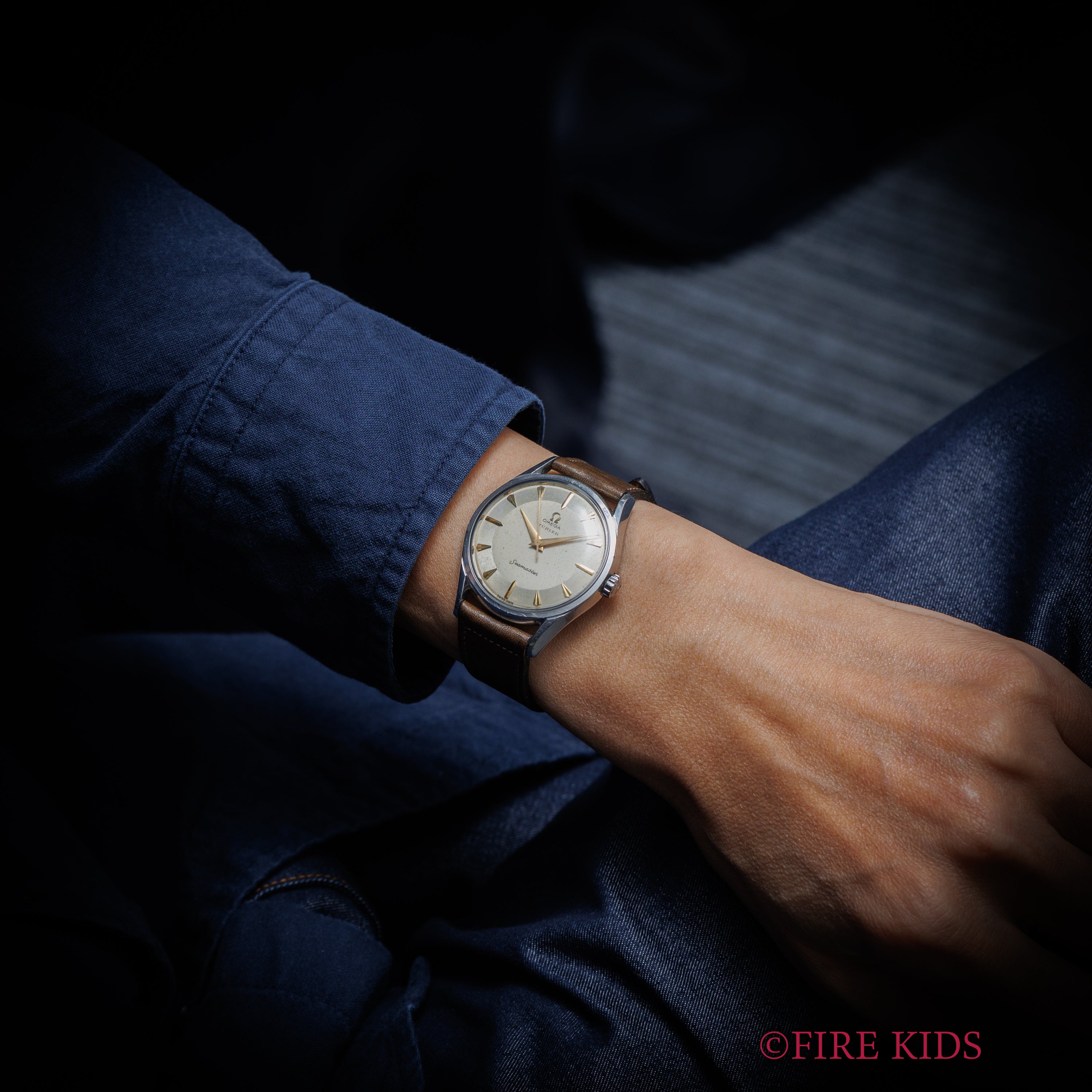 オメガ シーマスター 30mmキャリバー 1958年製 ツートンダイヤル Ref.2923-3SC 手巻 Cal.284