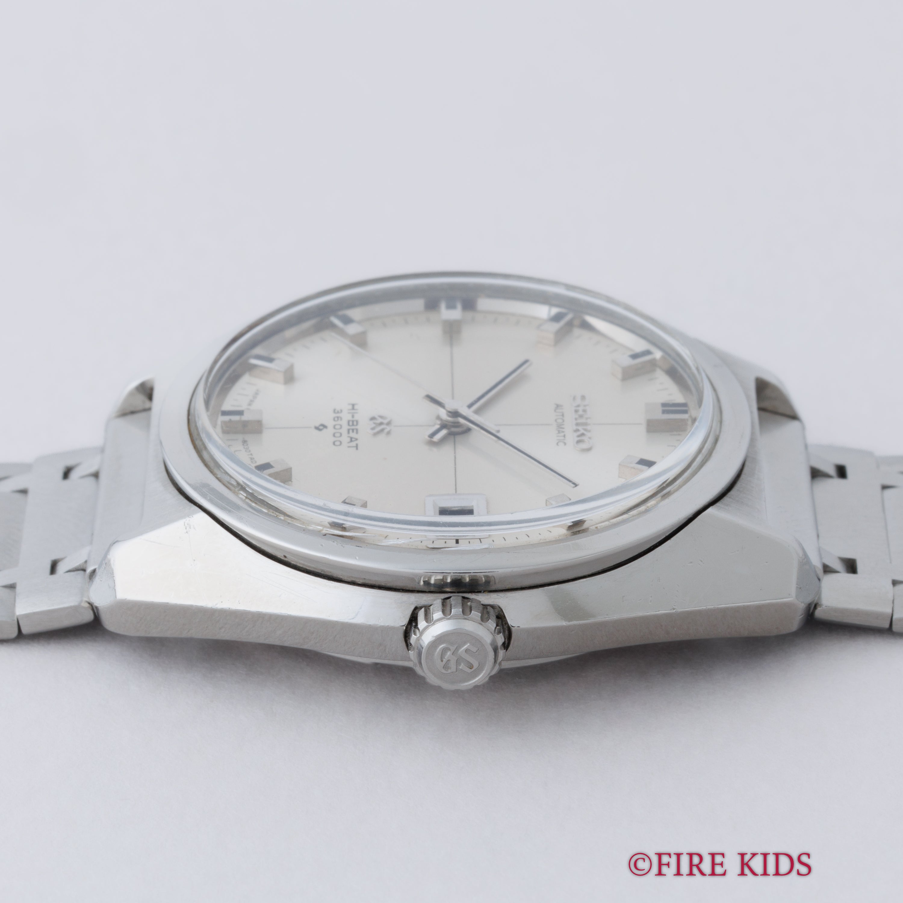 グランドセイコー ハイビート 36000 1969年製 Ref.6145-8000 61GS クロスライン 純正ブレス付き