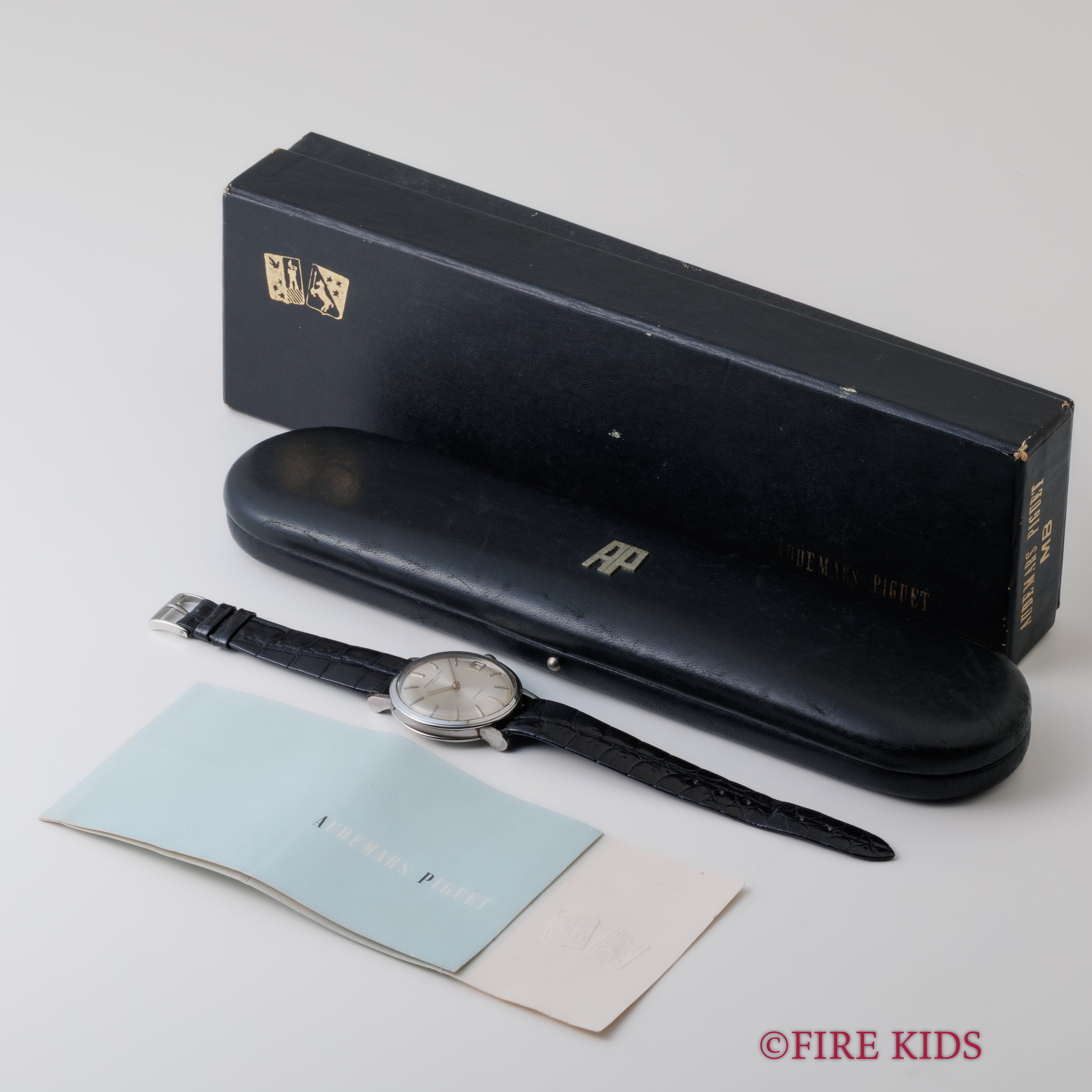 オーデマ・ピゲ ステンレスラウンドケース 1966年販売ギャラ Ref.5281 Cal.K2072 自動巻 純正尾錠 箱付き