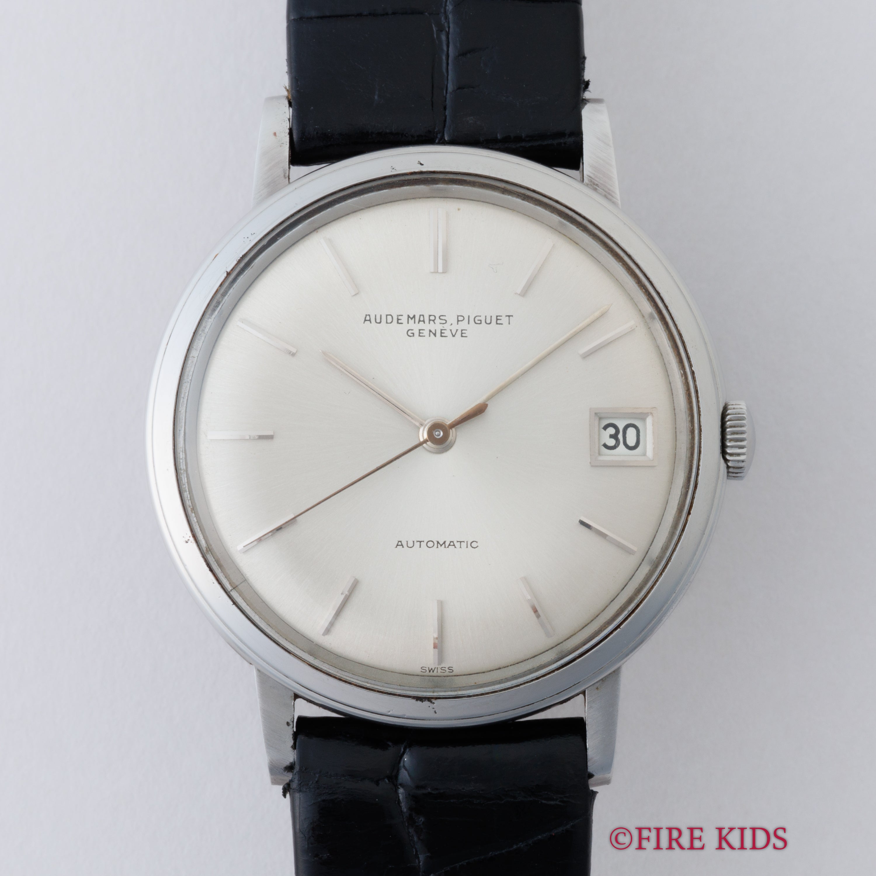 オーデマ・ピゲ ステンレスラウンドケース 1966年販売ギャラ Ref.5281 Cal.K2072 自動巻 純正尾錠 箱付き