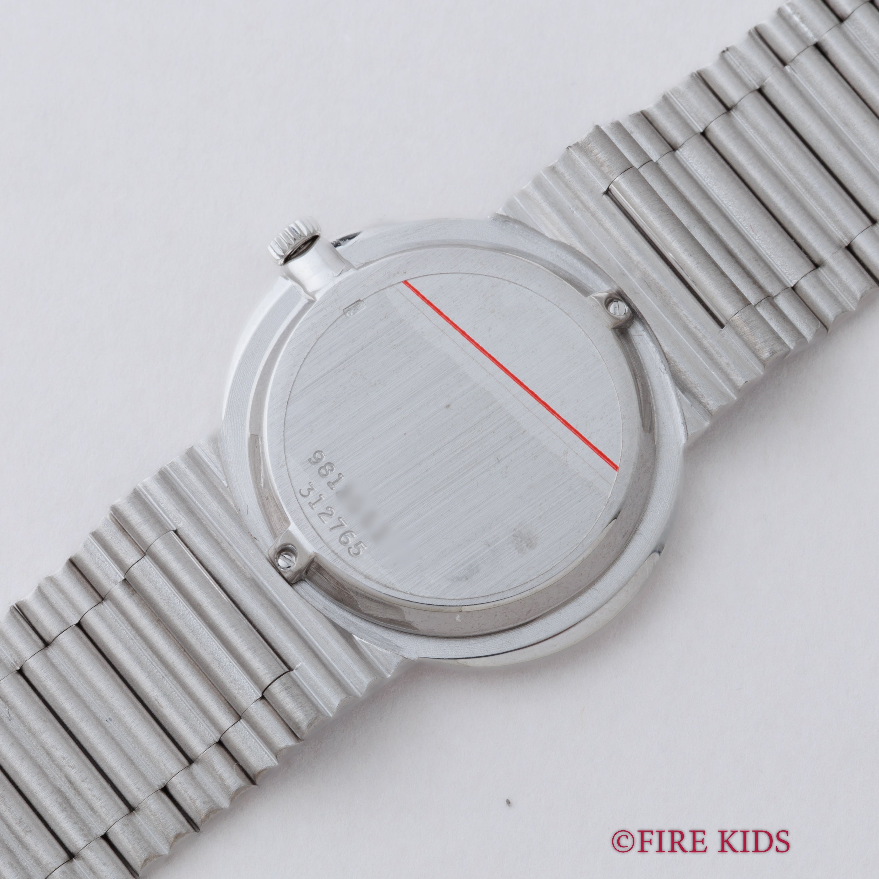 ピアジェ 1980年代製 ラピスラズリダイヤル 18金ホワイトゴールド 純正ブレス