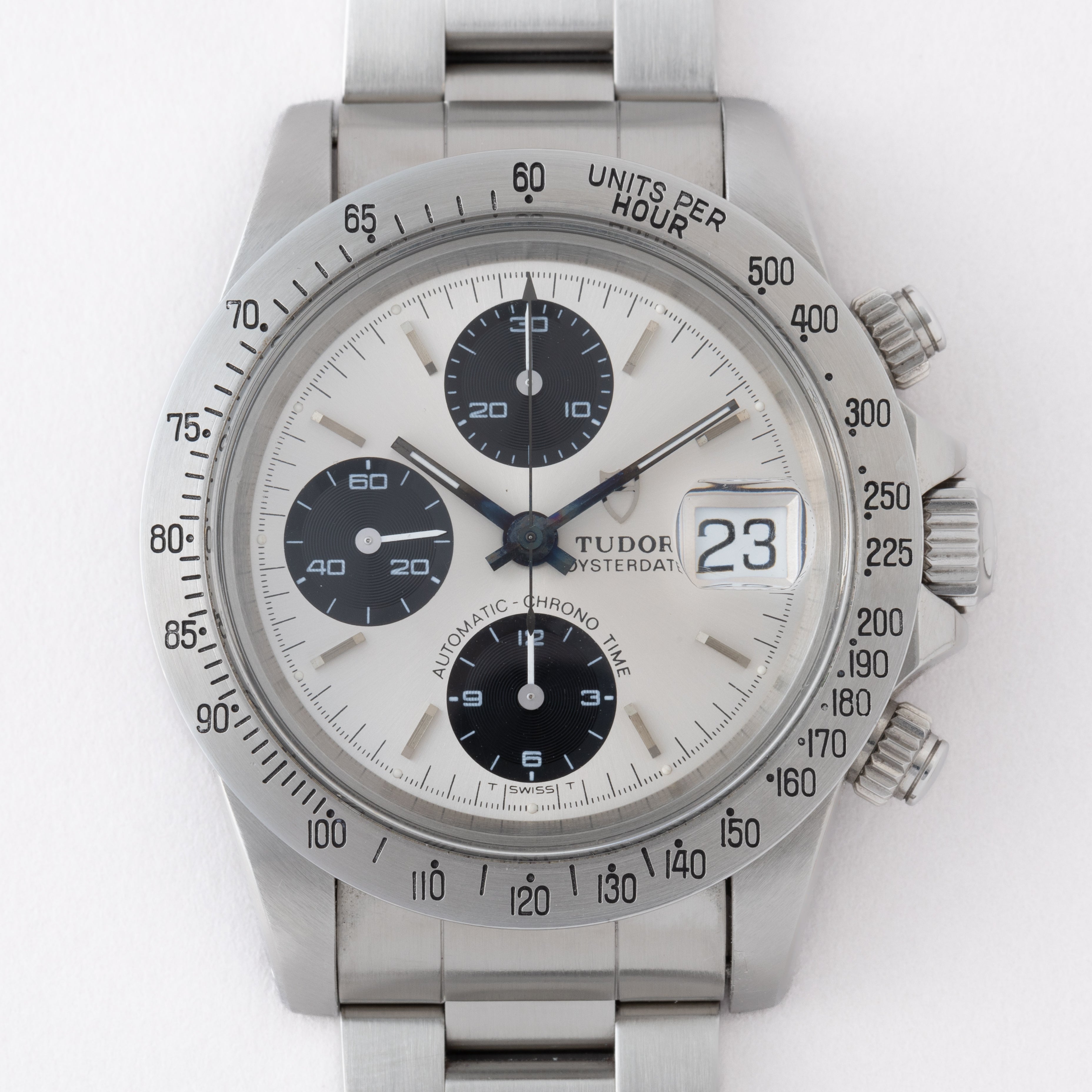 TUDOR クロノタイム 1992年製 Ref.79180 1992年製 箱ギャラ パンダダイヤル