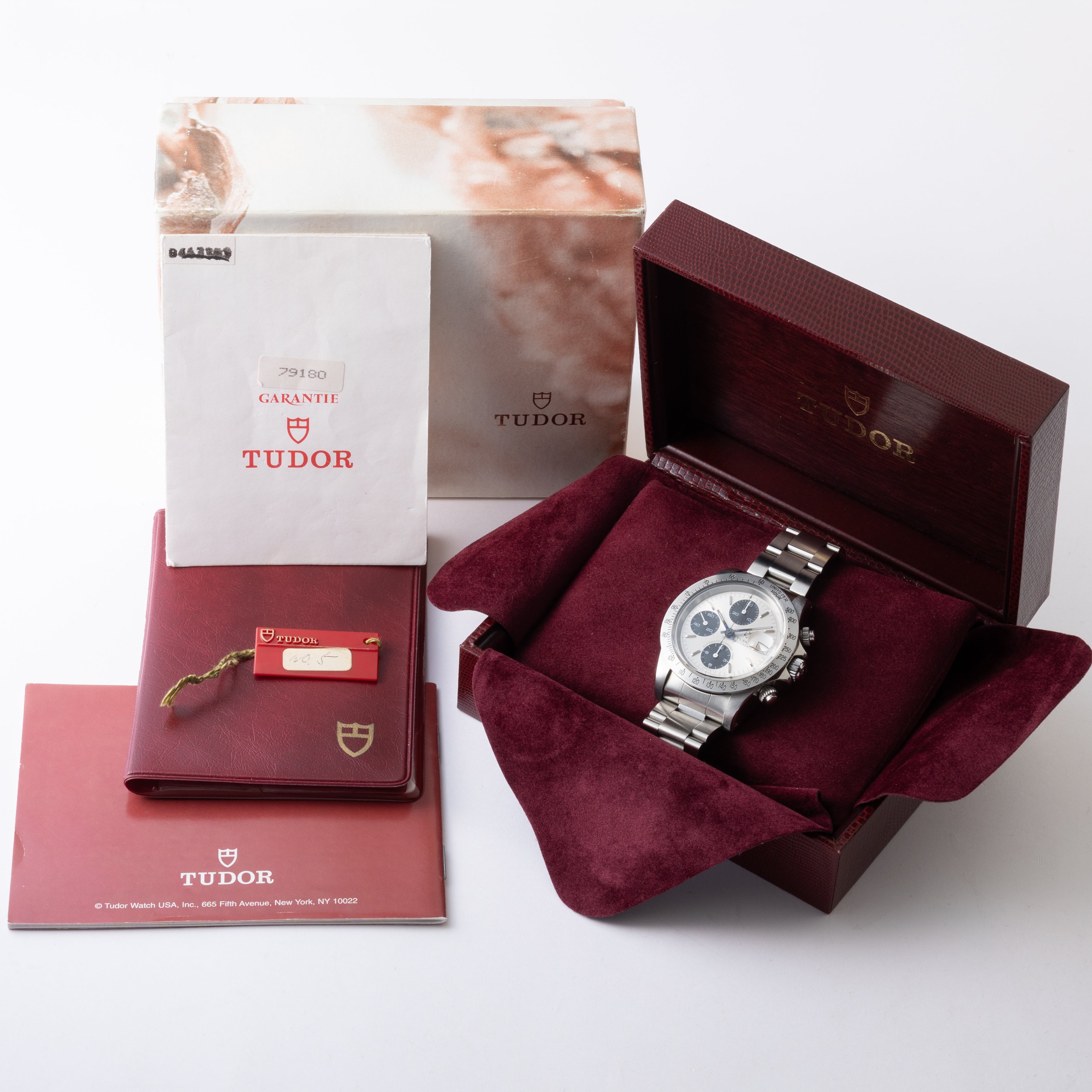 TUDOR クロノタイム 1992年製 Ref.79180 1992年製 箱ギャラ パンダダイヤル