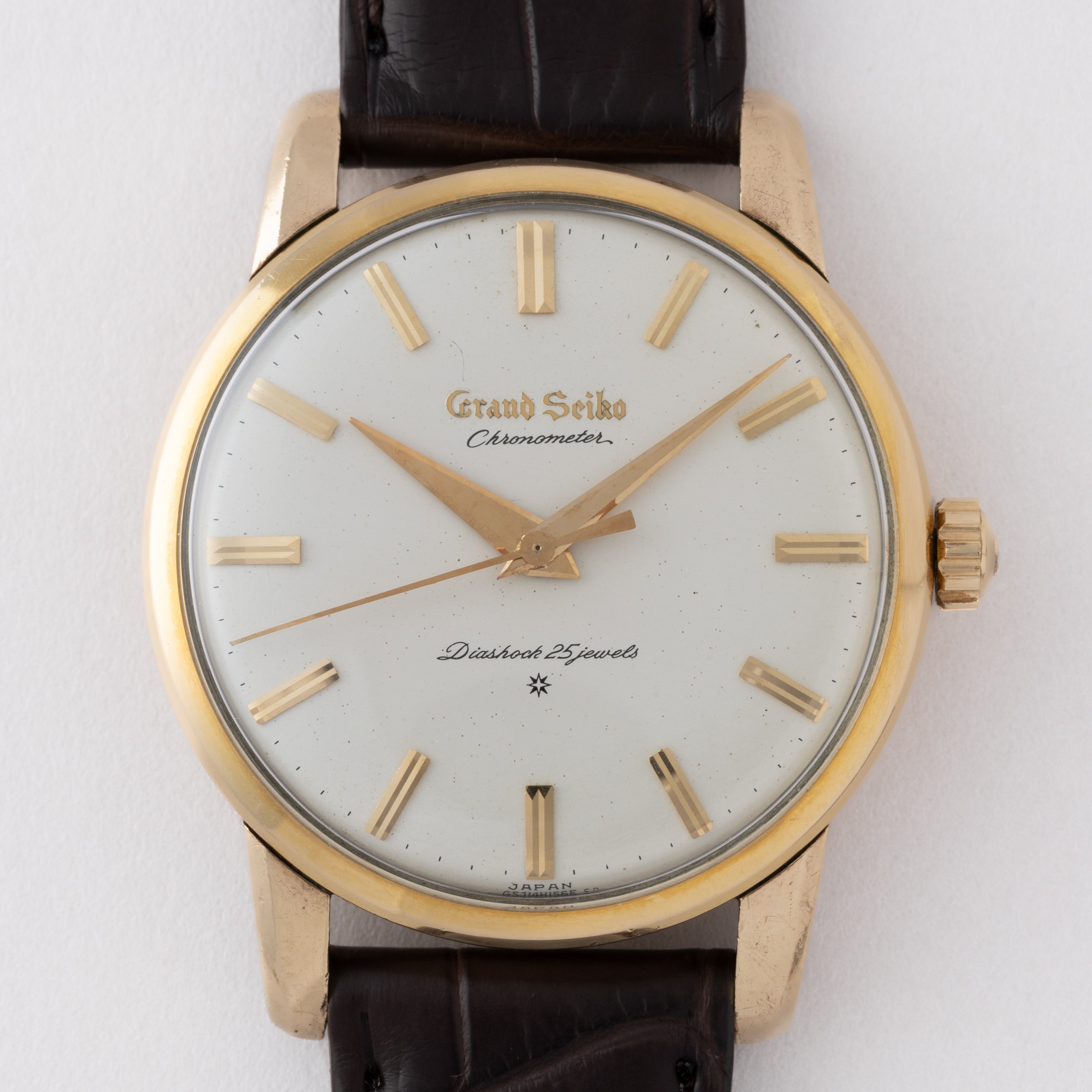 グランドセイコー ファーストモデル 1962年製 アップライト文字盤 Ref.J14070GS