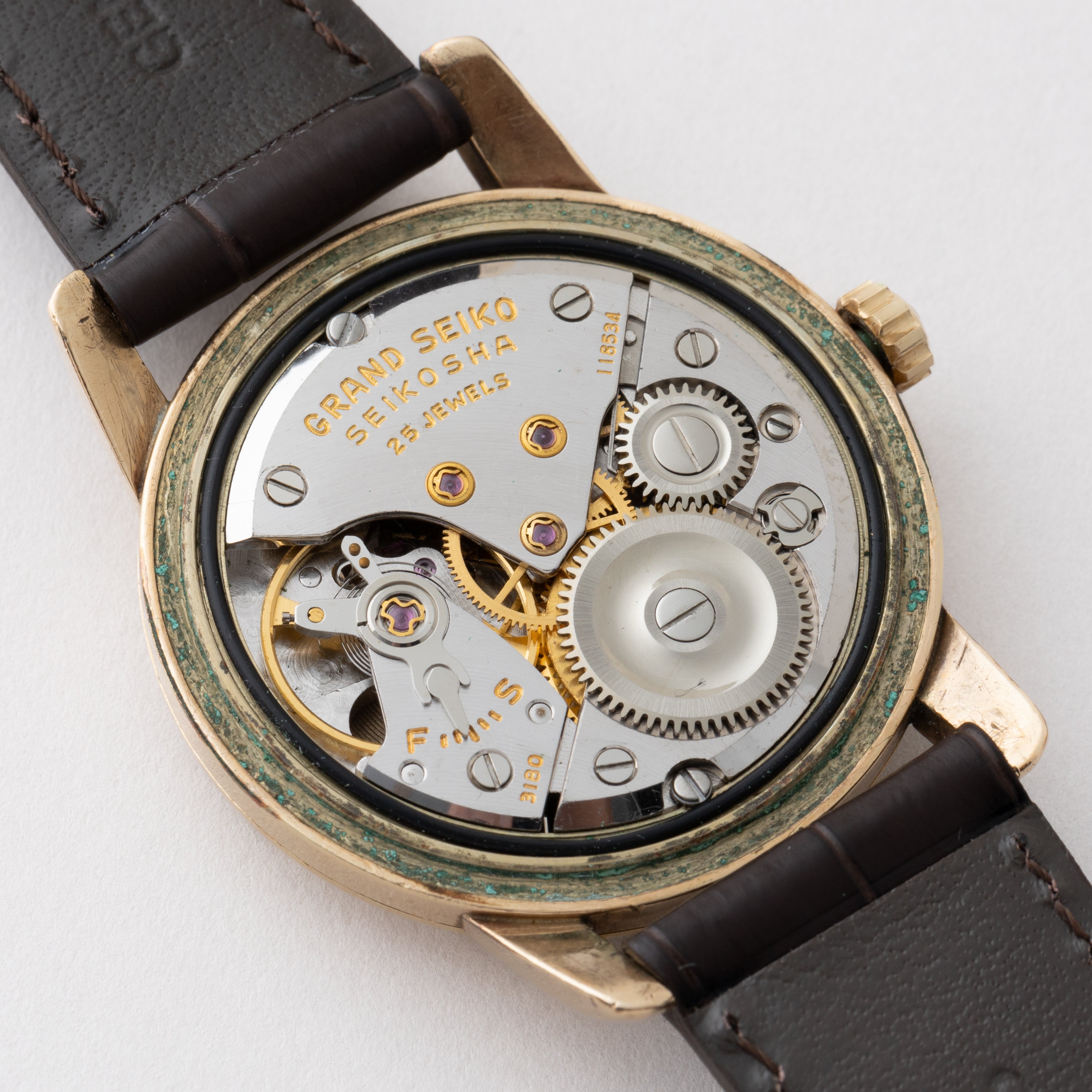 グランドセイコー ファーストモデル 1962年製 アップライト文字盤 Ref.J14070GS