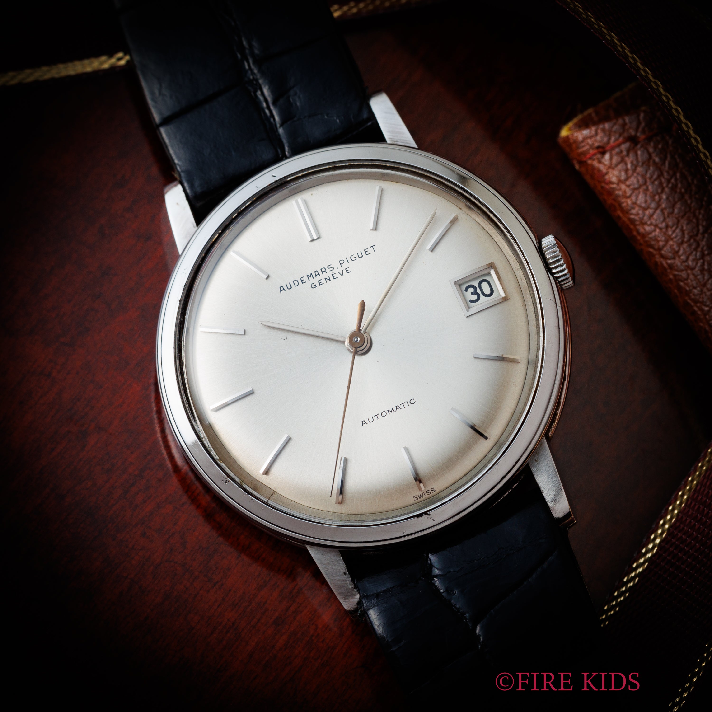 オーデマ・ピゲ ステンレスラウンドケース 1966年販売ギャラ Ref.5281 Cal.K2072 自動巻 純正尾錠 箱付き