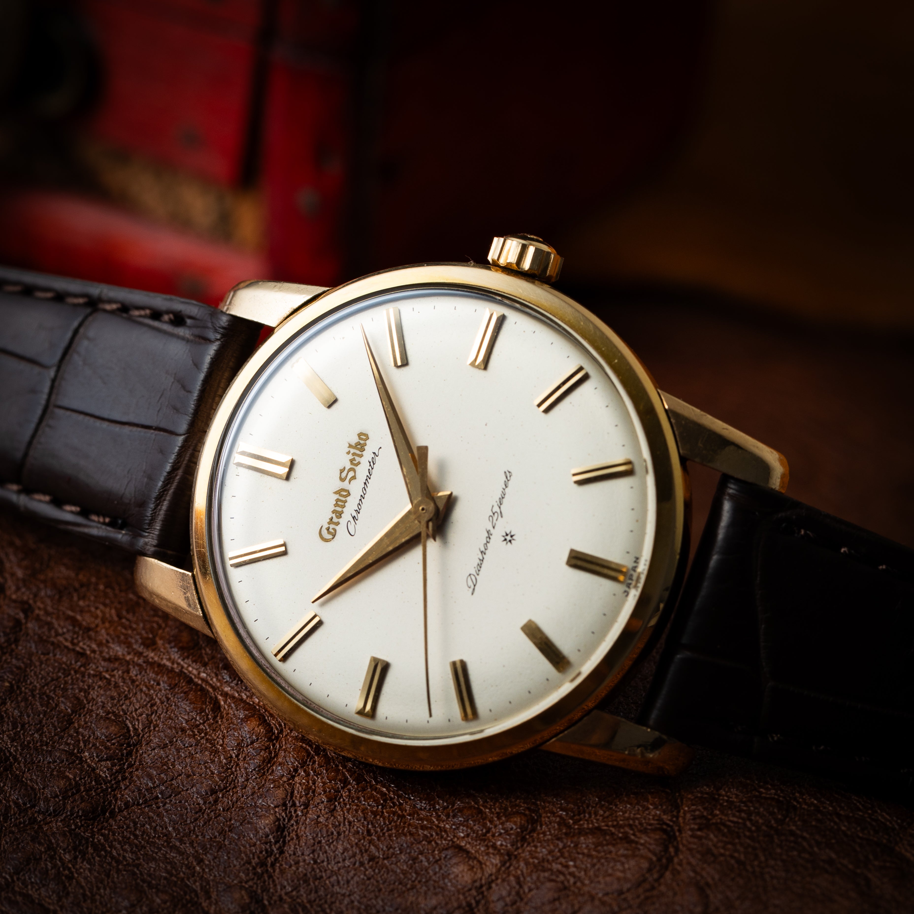 グランドセイコー ファーストモデル 1962年製 アップライト文字盤 Ref.J14070GS