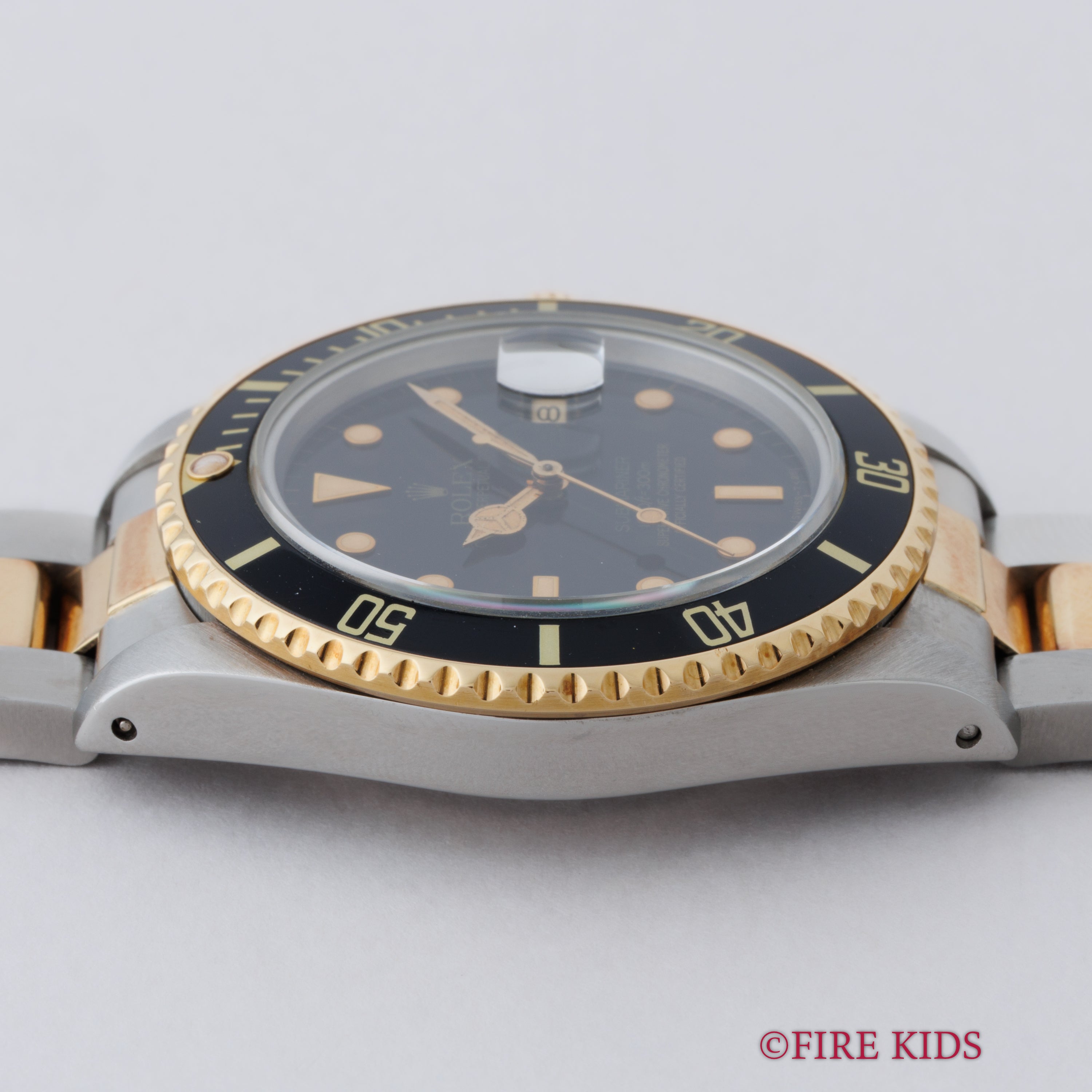 ロレックス サブマリーナー コンビ 1983年製 Ref.16803 オールトリチウム 純正サブマリーナー用コンビブレス