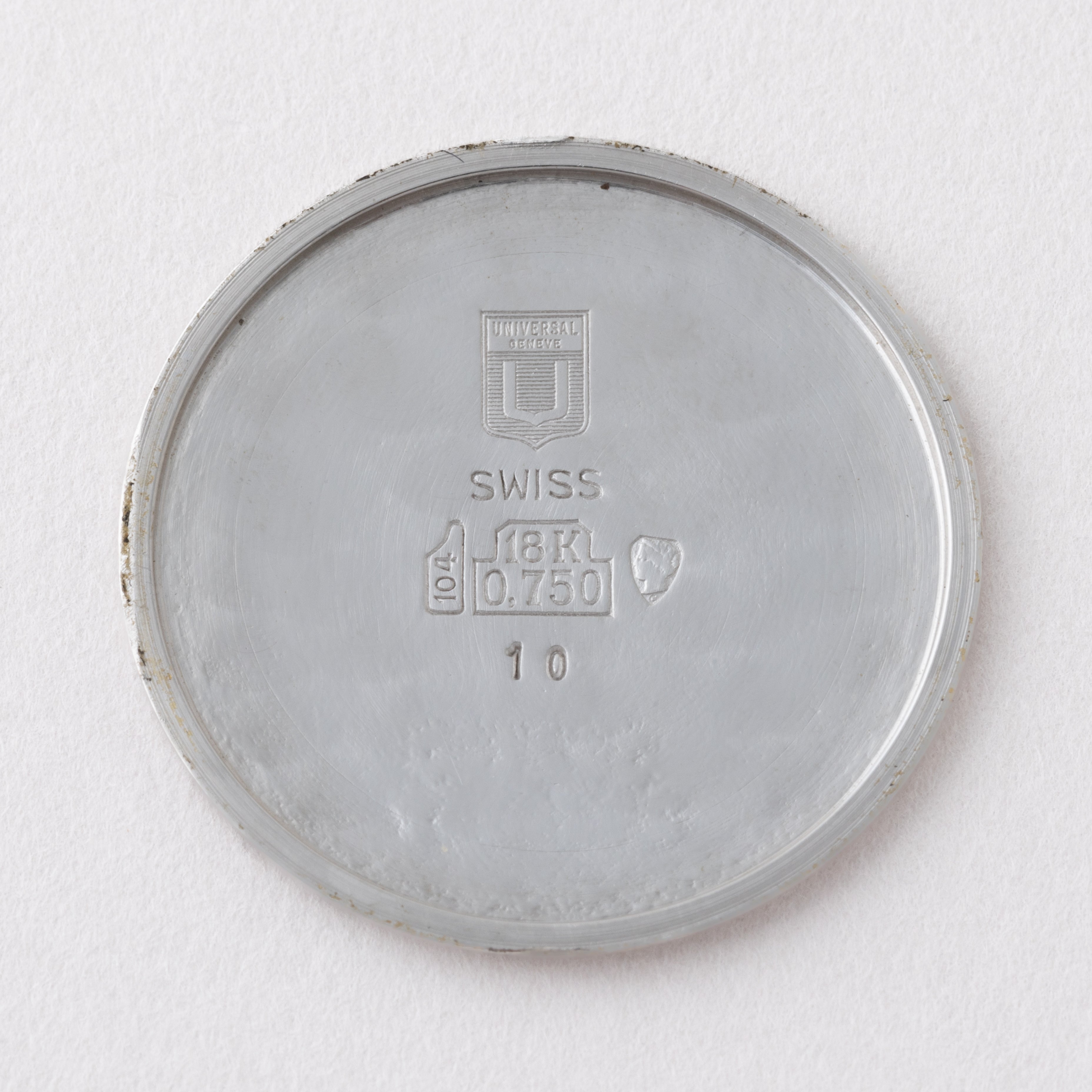 ユニバーサルジュネーブ 18金無垢 手巻き 13Pダイヤインデックス 1970年代製