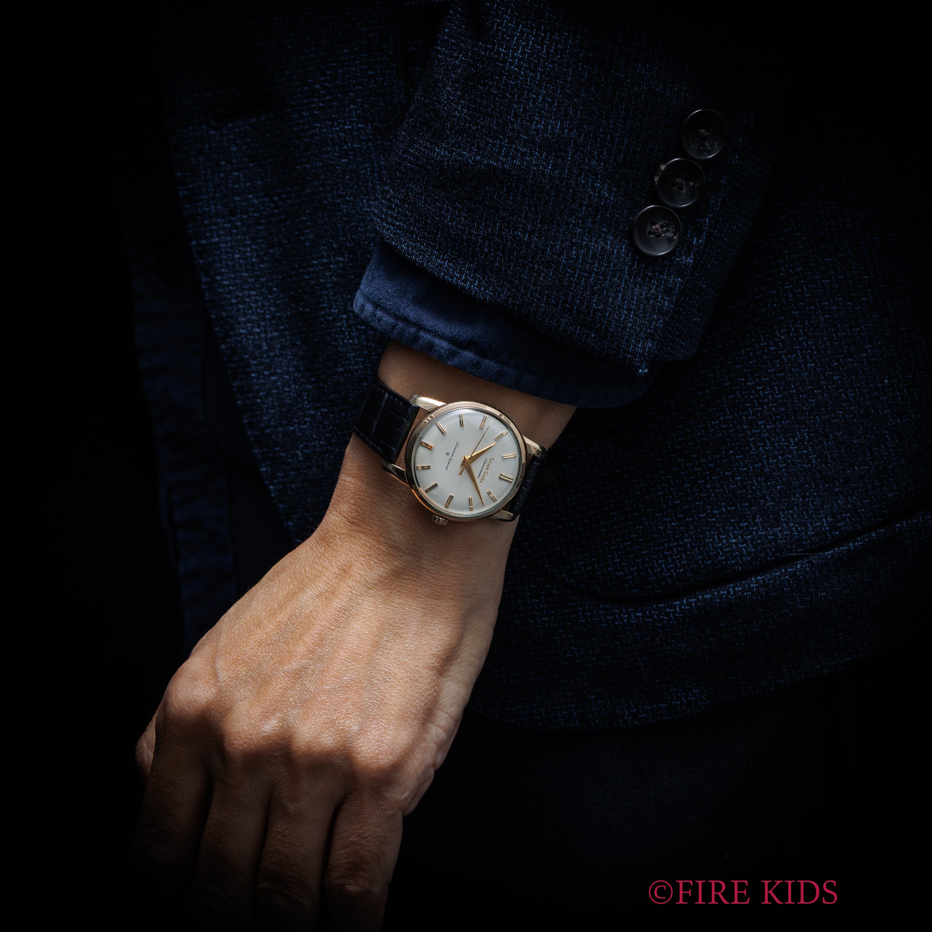 グランドセイコー ファーストモデル 1961年製 Ref.J14070 GS E アップライトダイヤル最初期