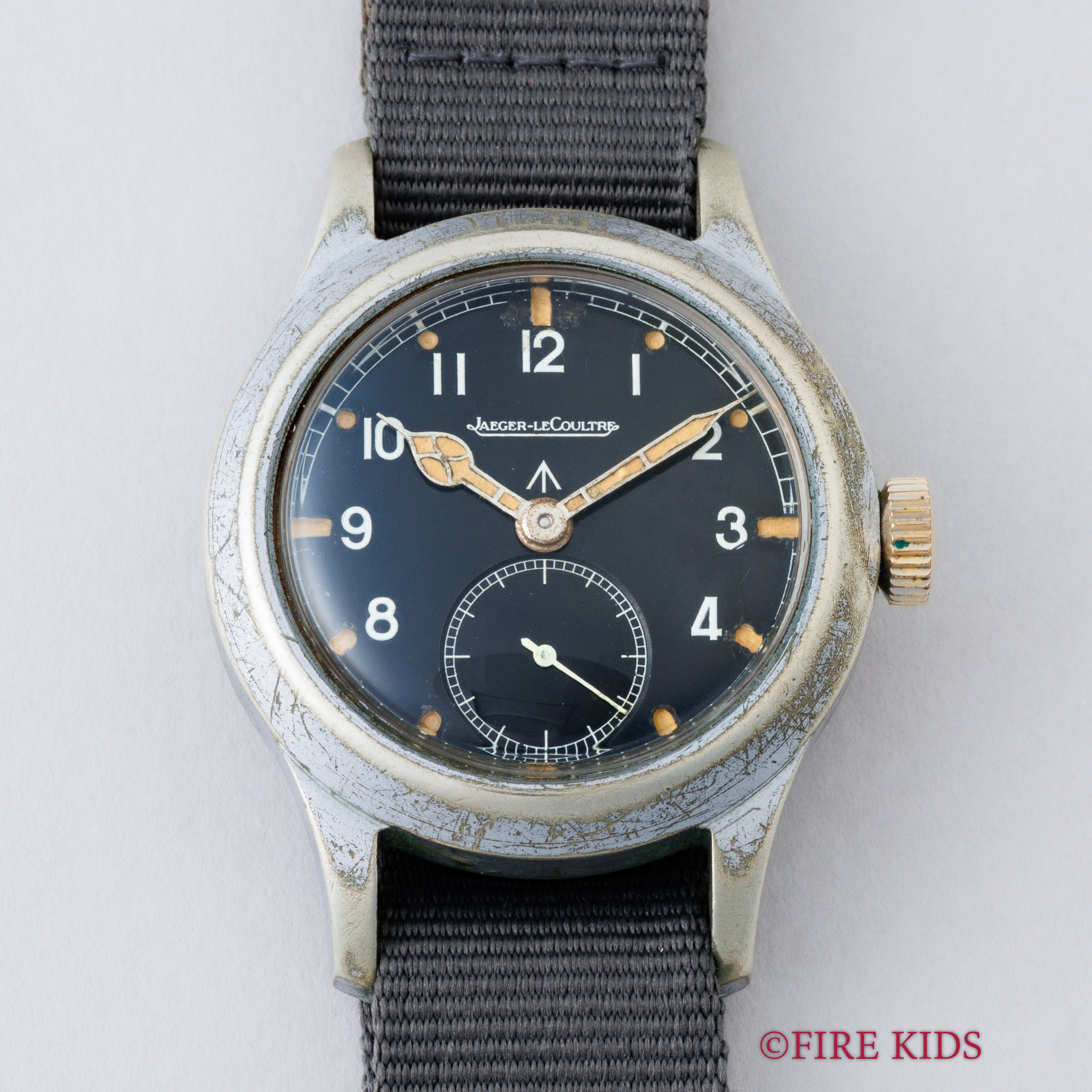 ジャガールクルト ダーティダース イギリス陸軍 W.W.W. 手巻き 1940年代製