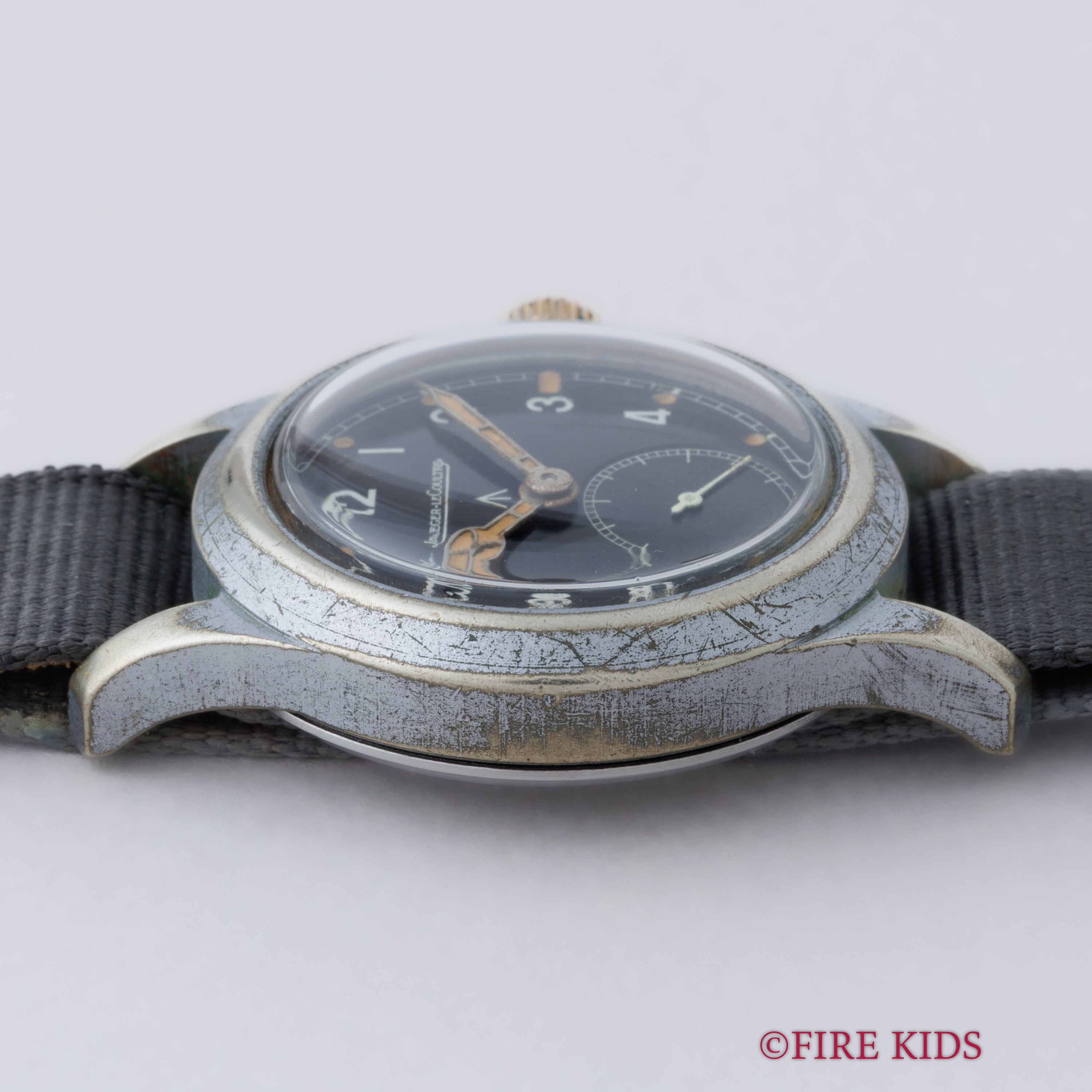 ジャガールクルト ダーティダース イギリス陸軍 W.W.W. 手巻き 1940年代製