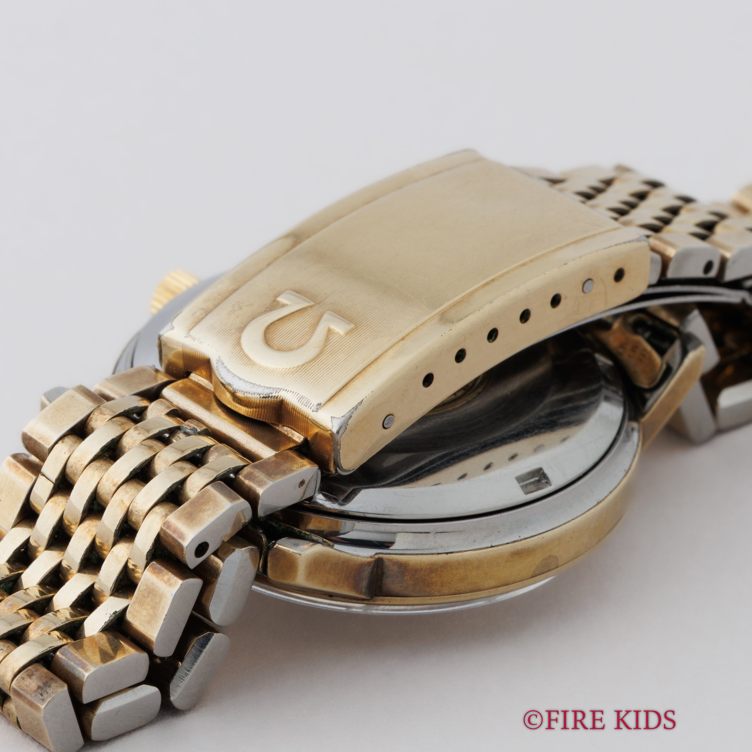 オメガ コンステレーション ラウンドケース トップゴールド 自動巻き 1968年製 Ref.168.016 純正ブレス付き