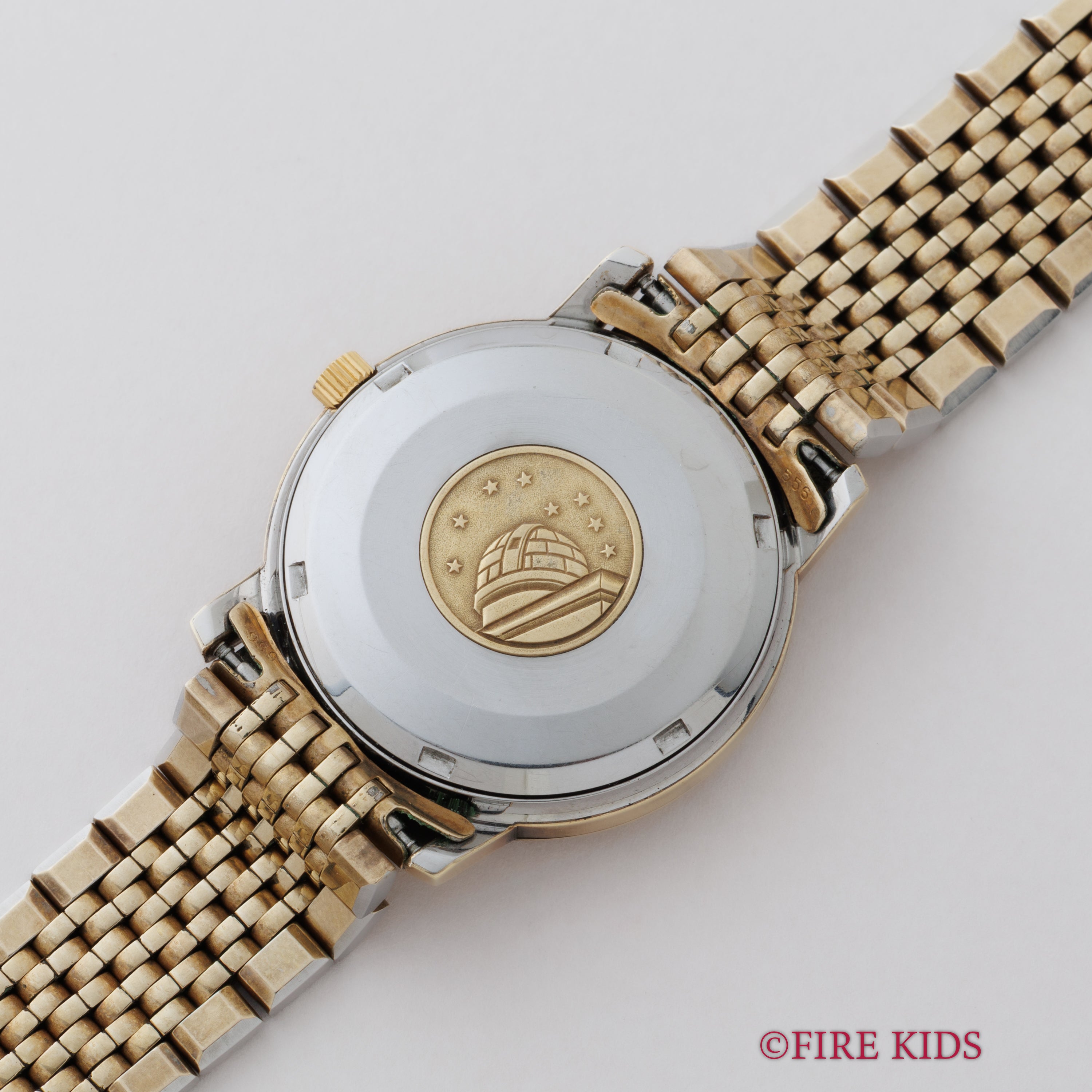 オメガ コンステレーション ラウンドケース トップゴールド 自動巻き 1968年製 Ref.168.016 純正ブレス付き