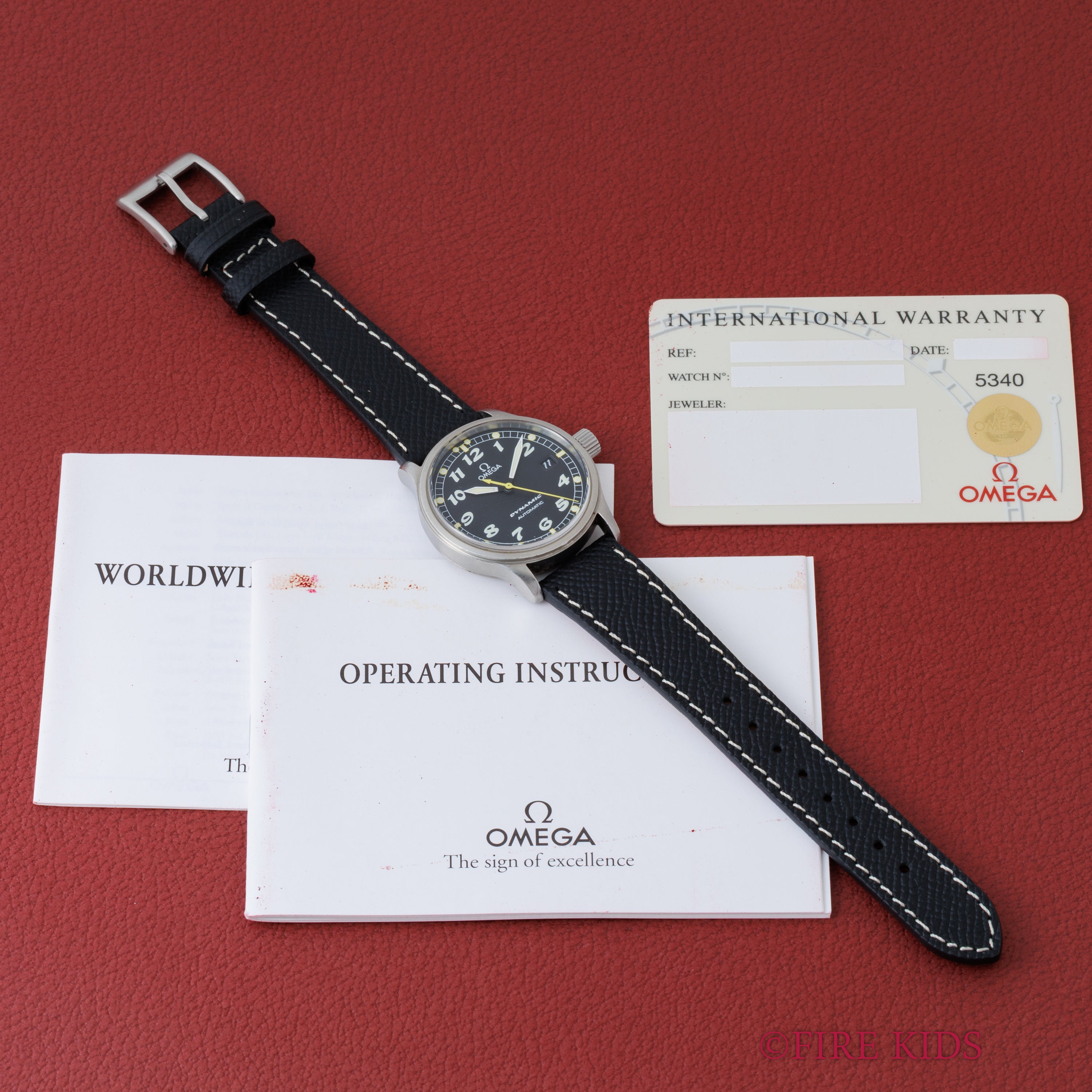 オメガ ダイナミック Ⅲ 1998年製 自動巻 Ref.166.0310 保証書付