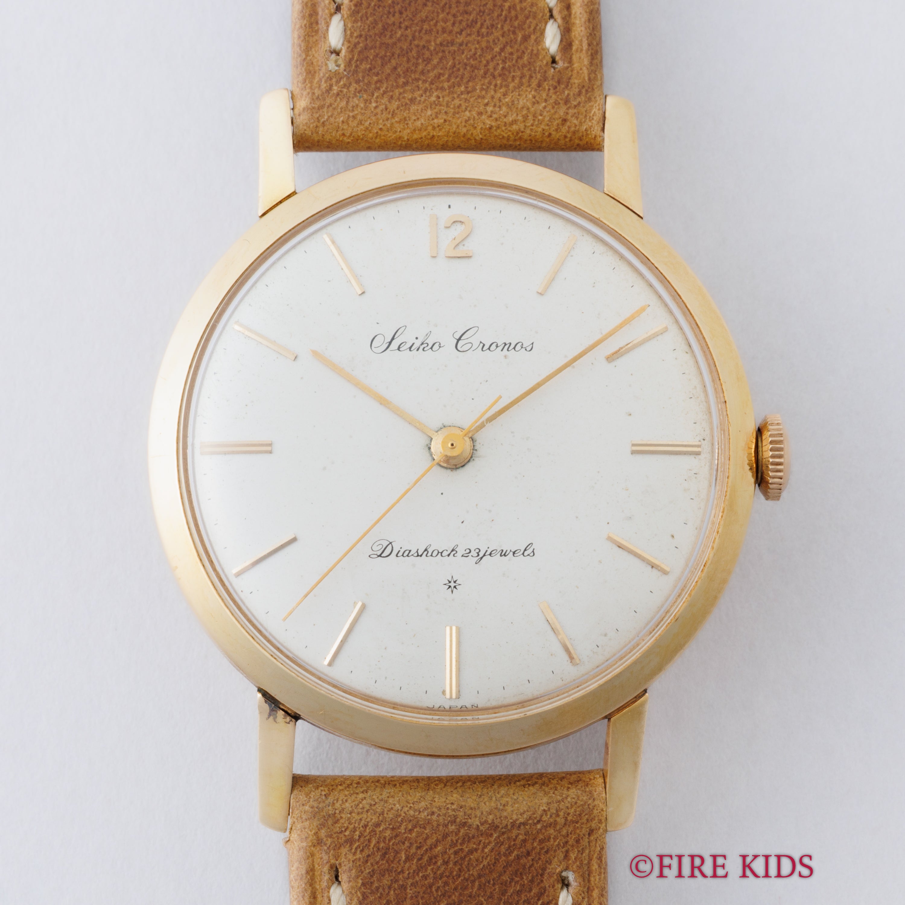 セイコー クロノス 1959年製 18金無垢ケース ダイヤル SD Ref.J14034