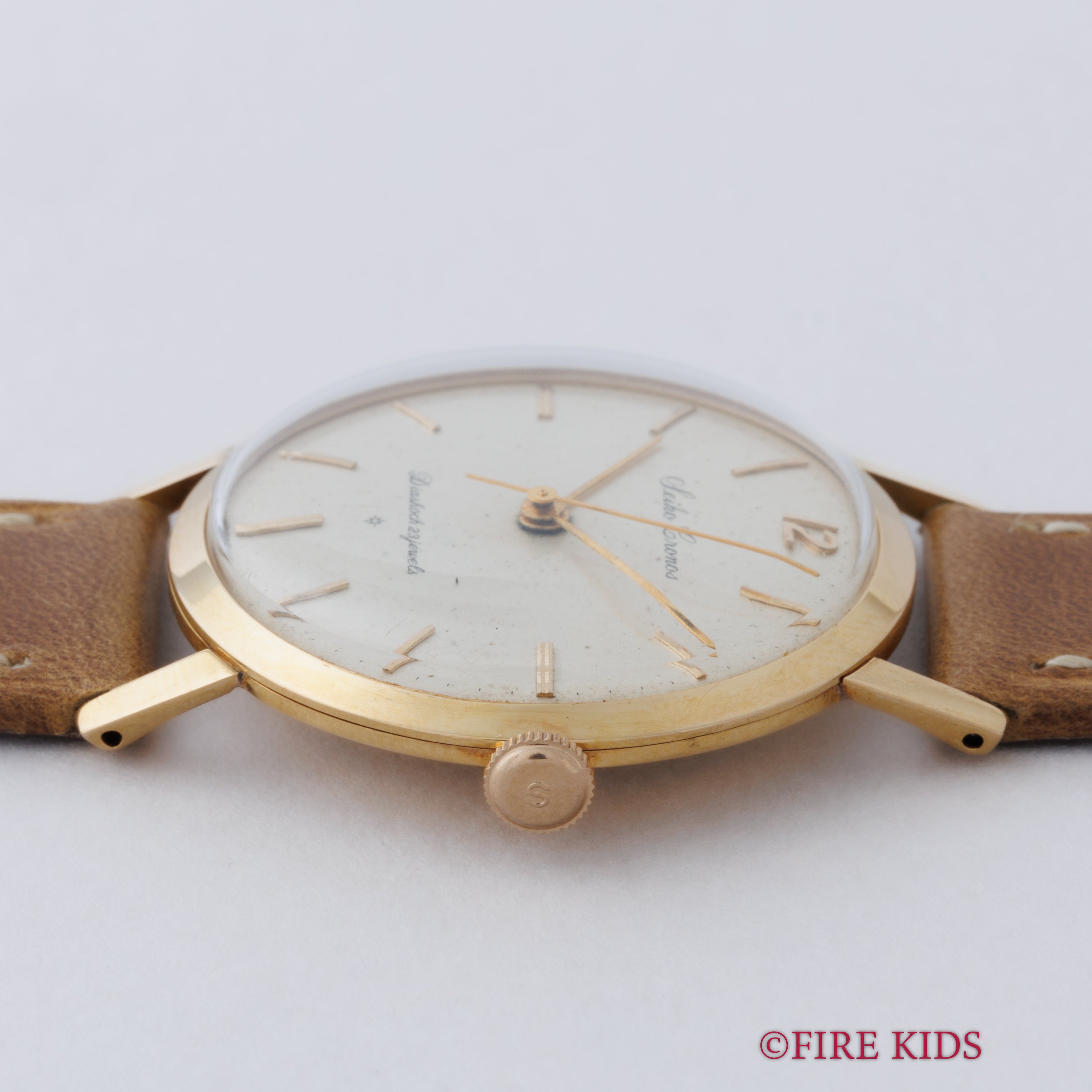 セイコー クロノス 1959年製 18金無垢ケース ダイヤル SD Ref.J14034