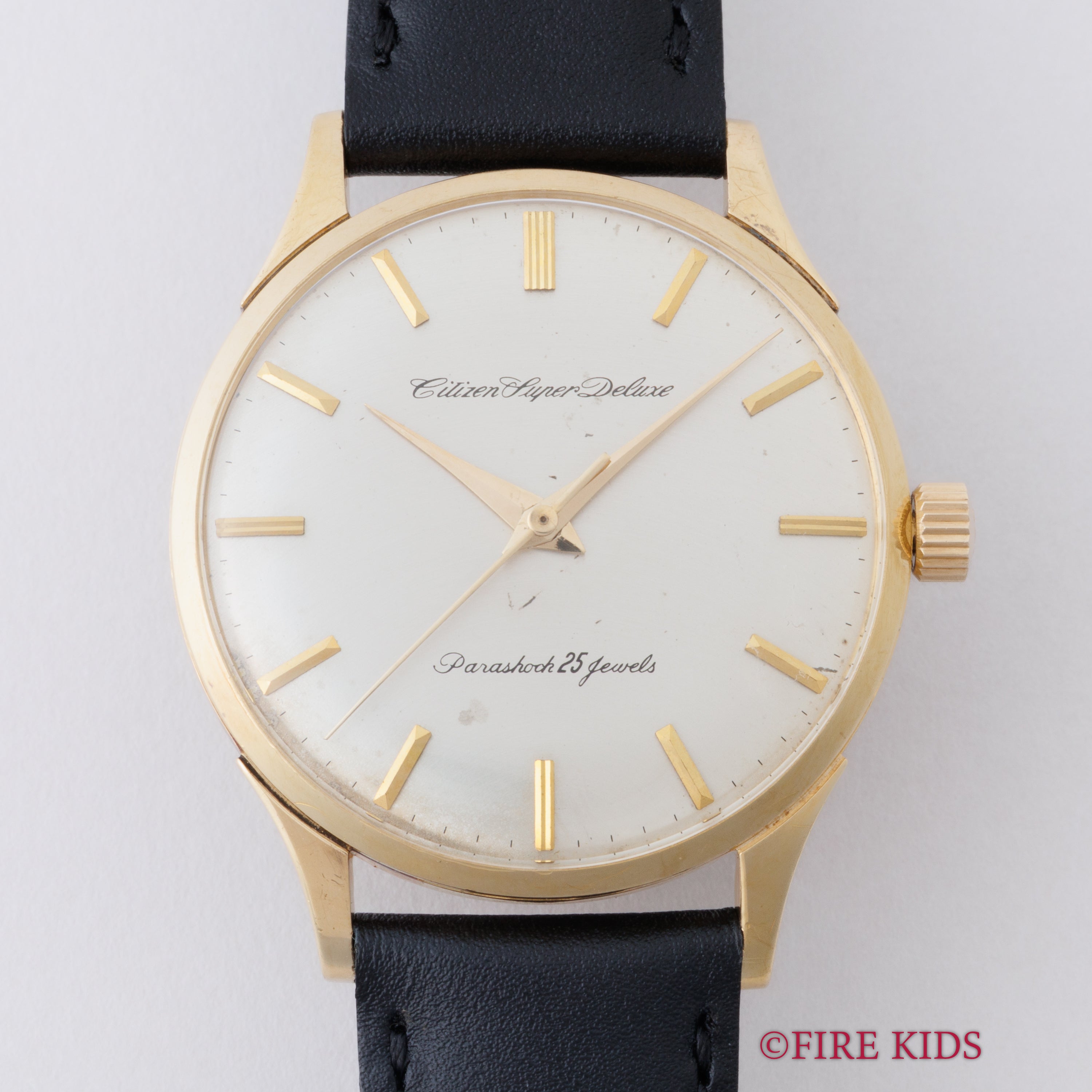 シチズン 18金無垢スーパーデラックス 1960年代前半製 Ref.15001