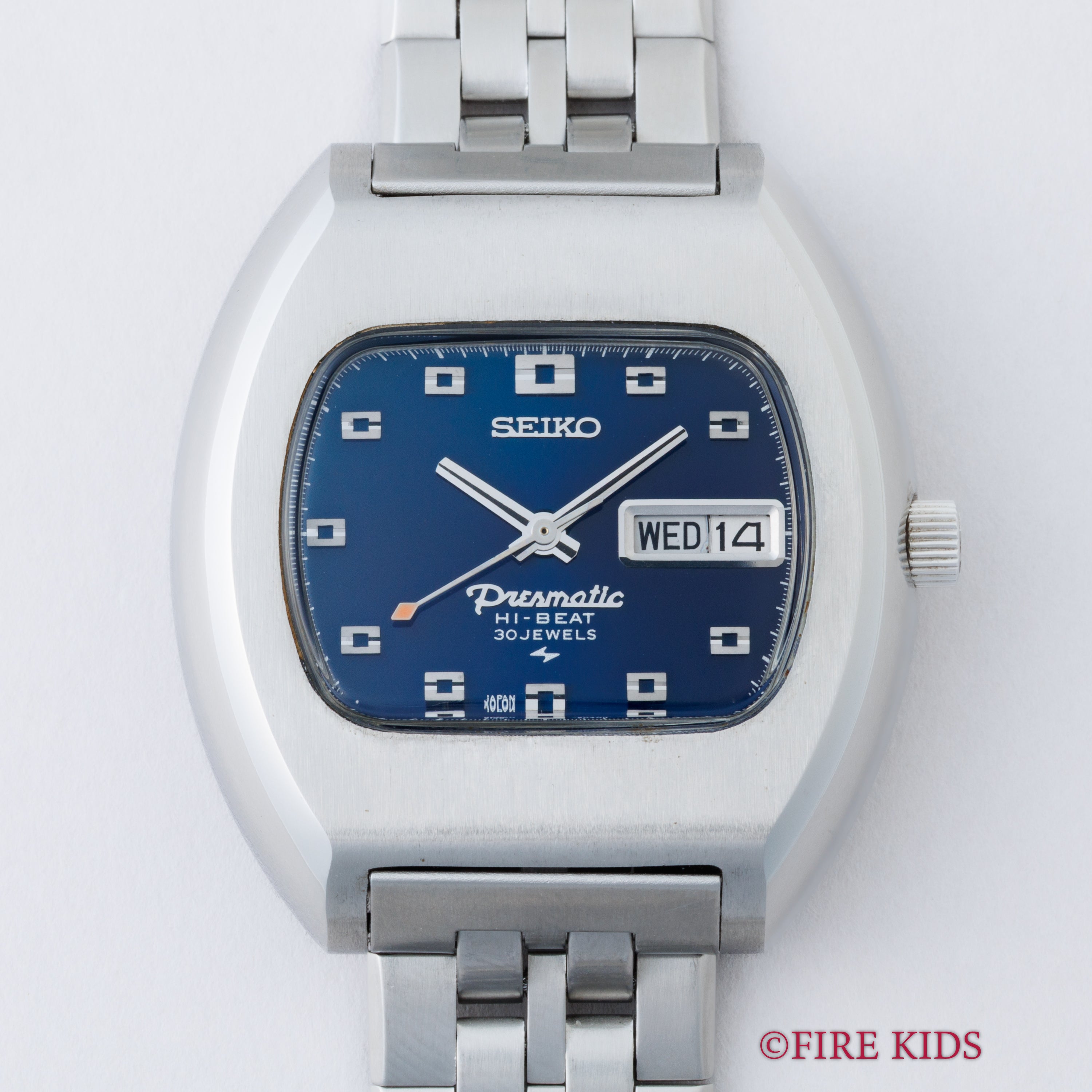 セイコー プレスマチック未使用品 ブレス付き 1970年製(昭和45年製) 自動巻 タグ付き