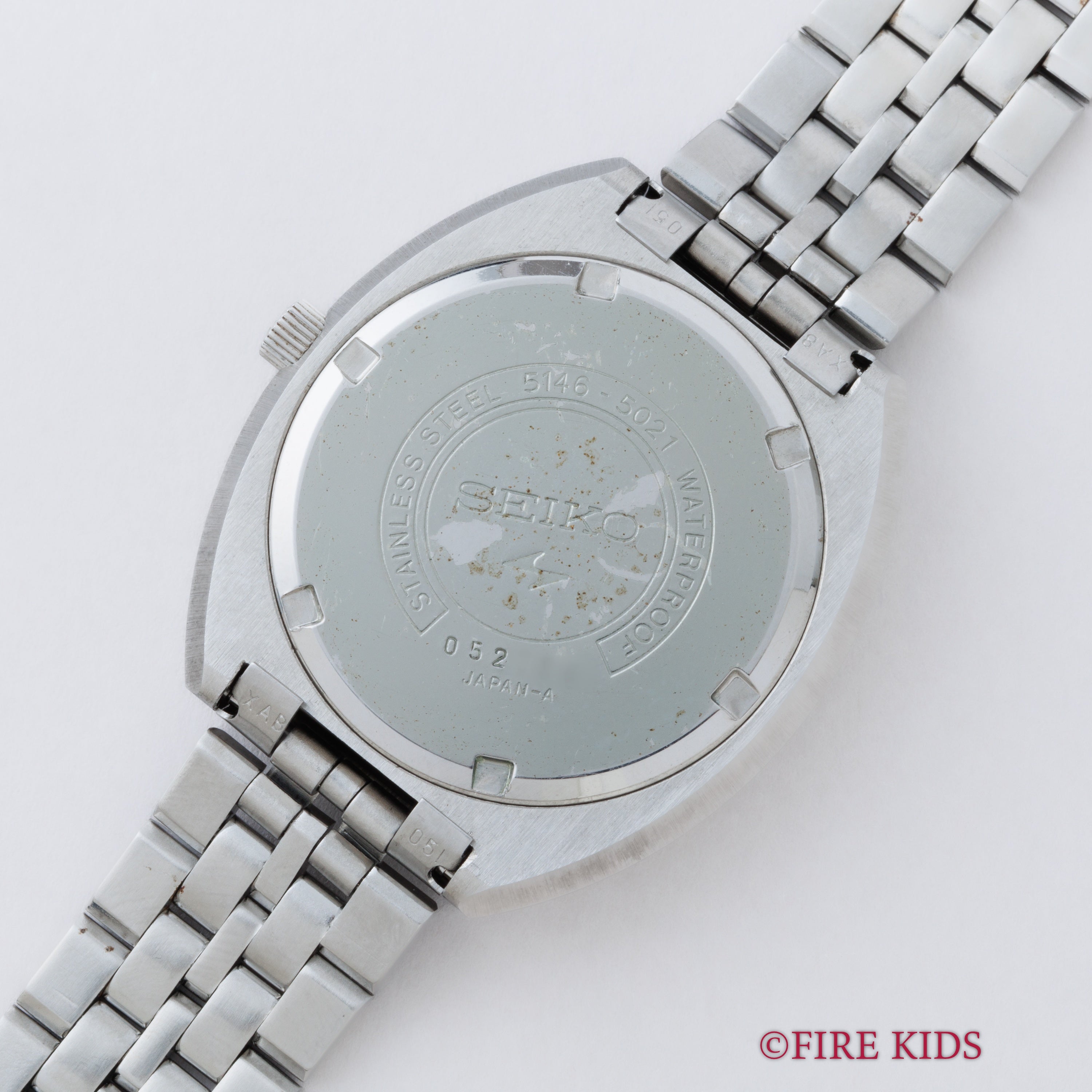 セイコー プレスマチック未使用品 ブレス付き 1970年製(昭和45年製) 自動巻 タグ付き