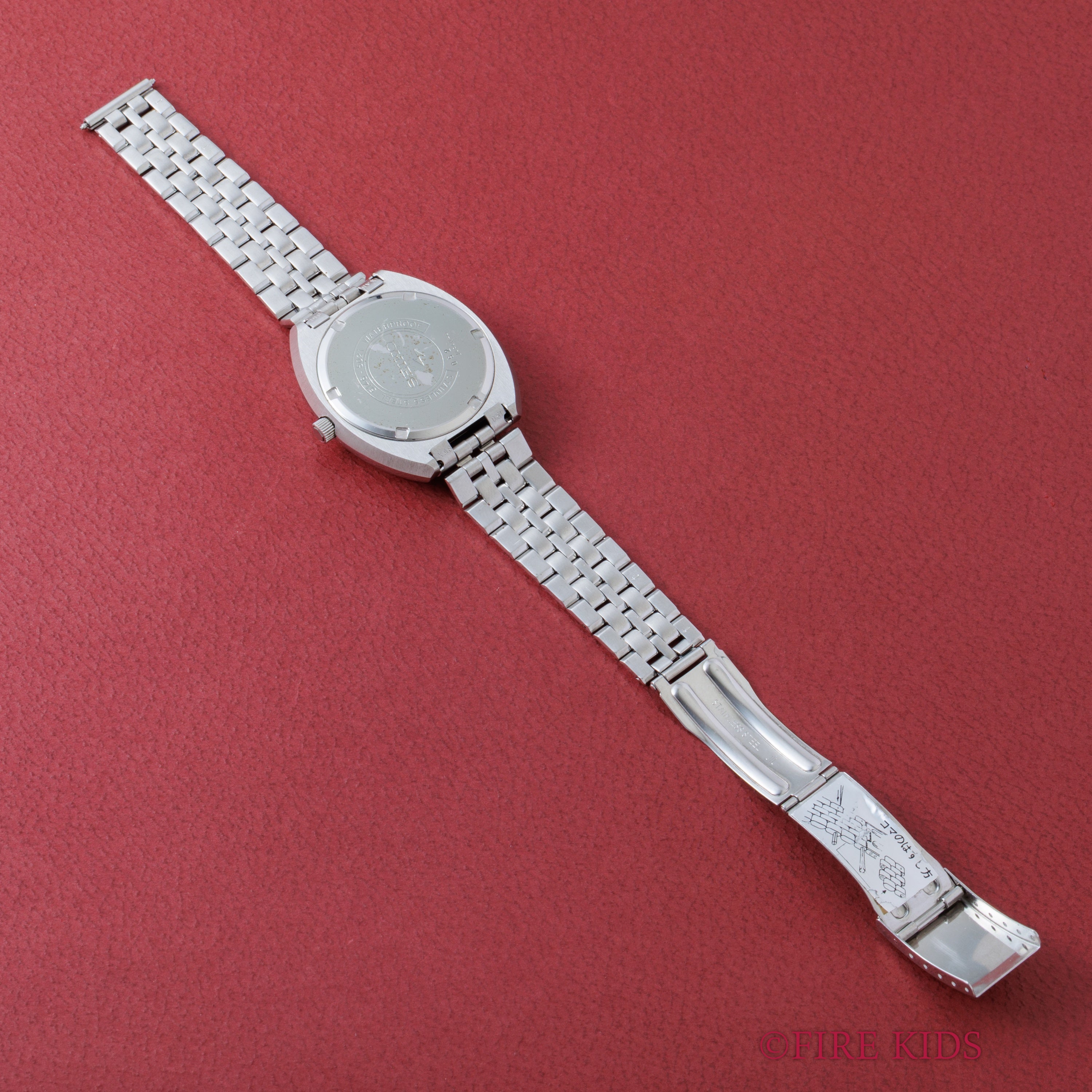 セイコー プレスマチック未使用品 ブレス付き 1970年製(昭和45年製) 自動巻 タグ付き