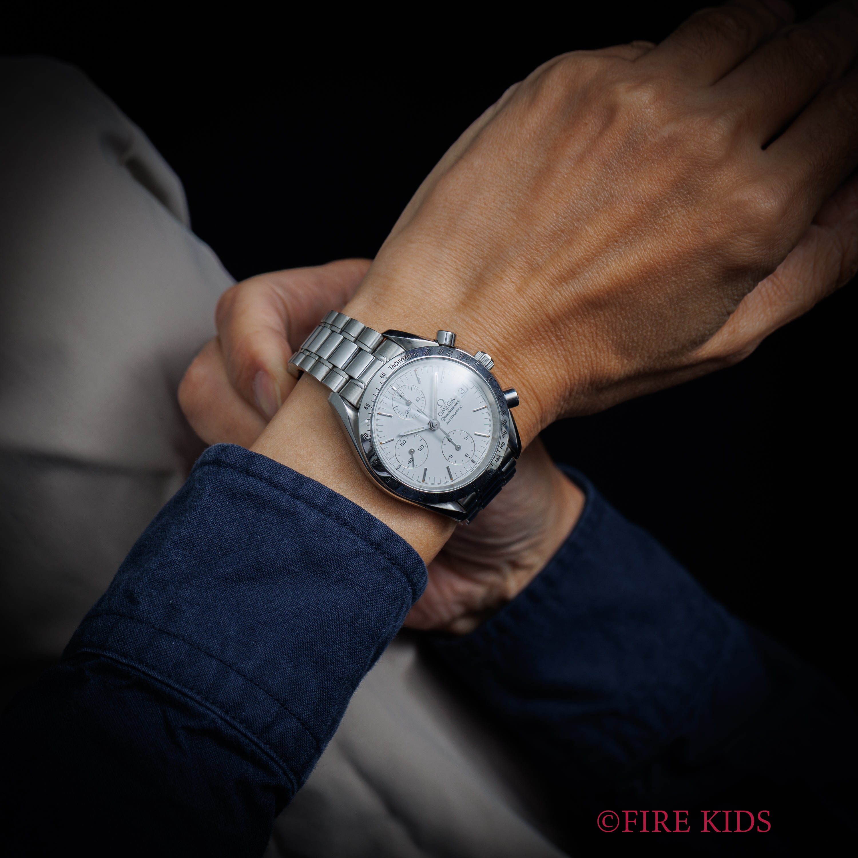 オメガ スピードマスター オートマチック 1993年製 Ref.Ref.175.0043 ホワイトダイヤル