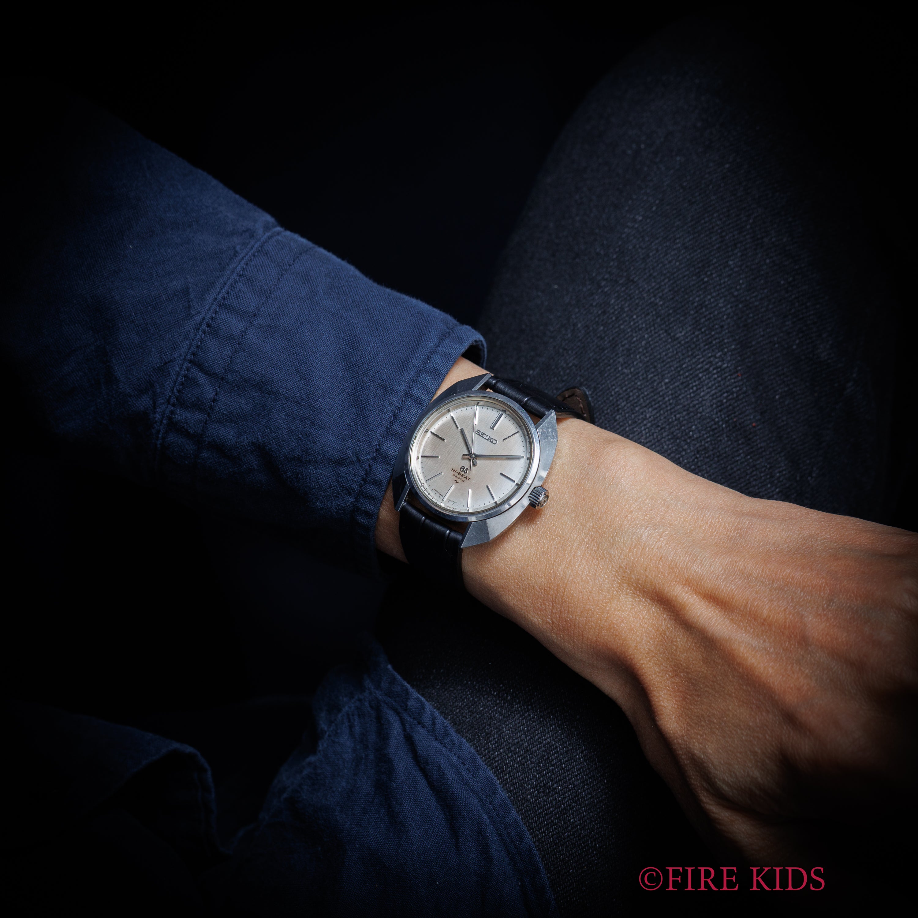 グランドセイコー ハイビート 36000 オクタゴンケース 手巻き10振動 1969年製 Ref.4520-7000 パティーナダイヤル