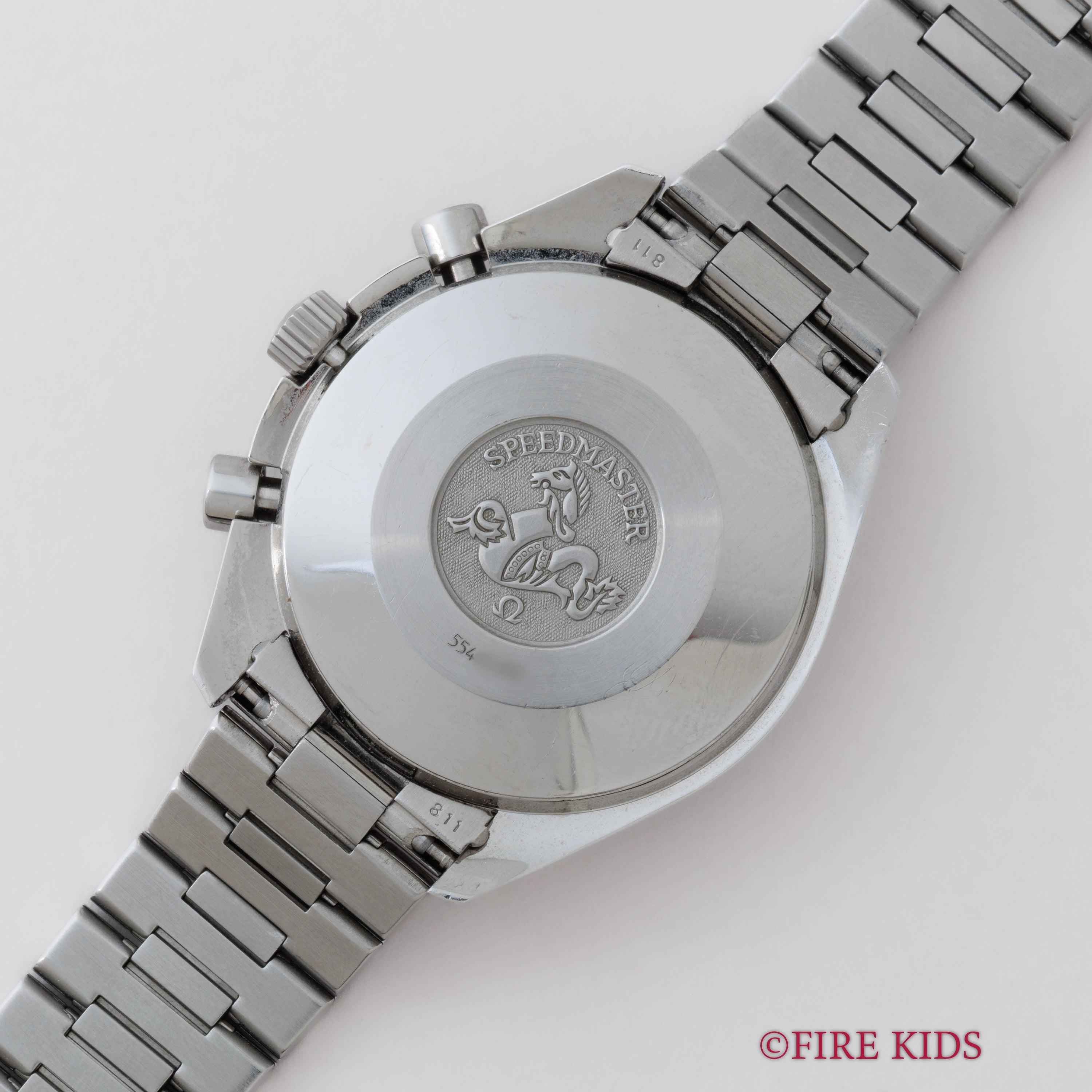 オメガ スピードマスター レーシング 1996年~1998年製 シューマッハ Ref.3510.12 イエローダイヤル 箱、ギャラ付き