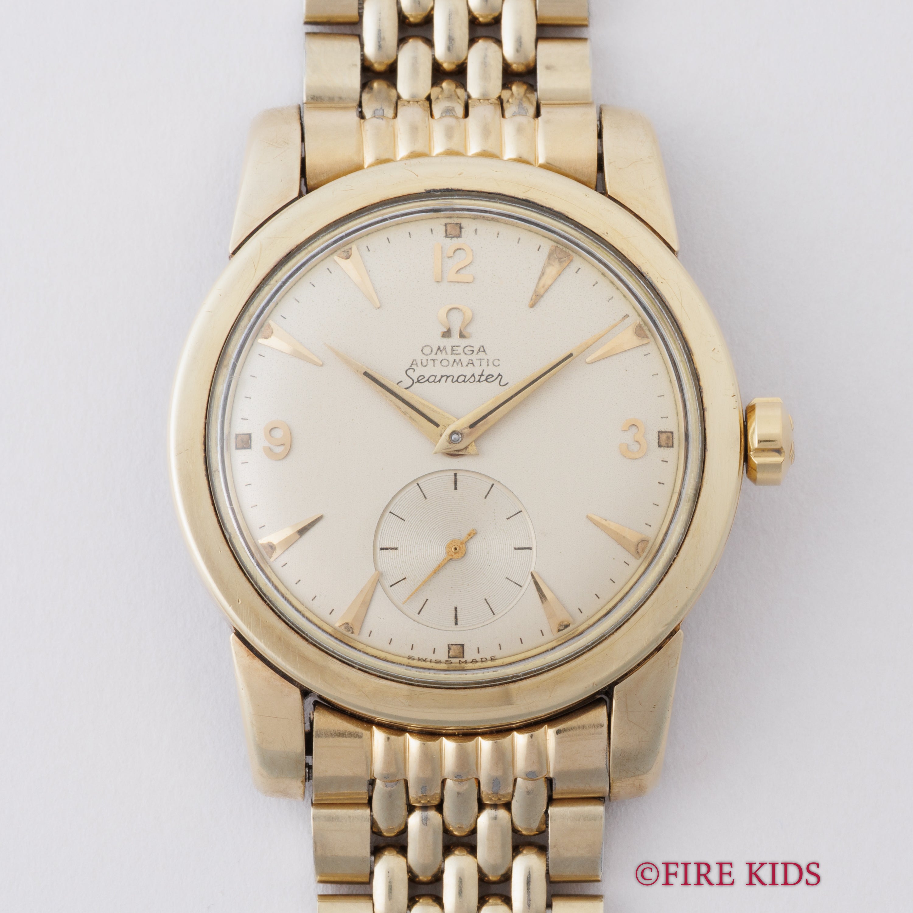 オメガ シーマスター スモセコ CAPゴールド Ref.2576-1