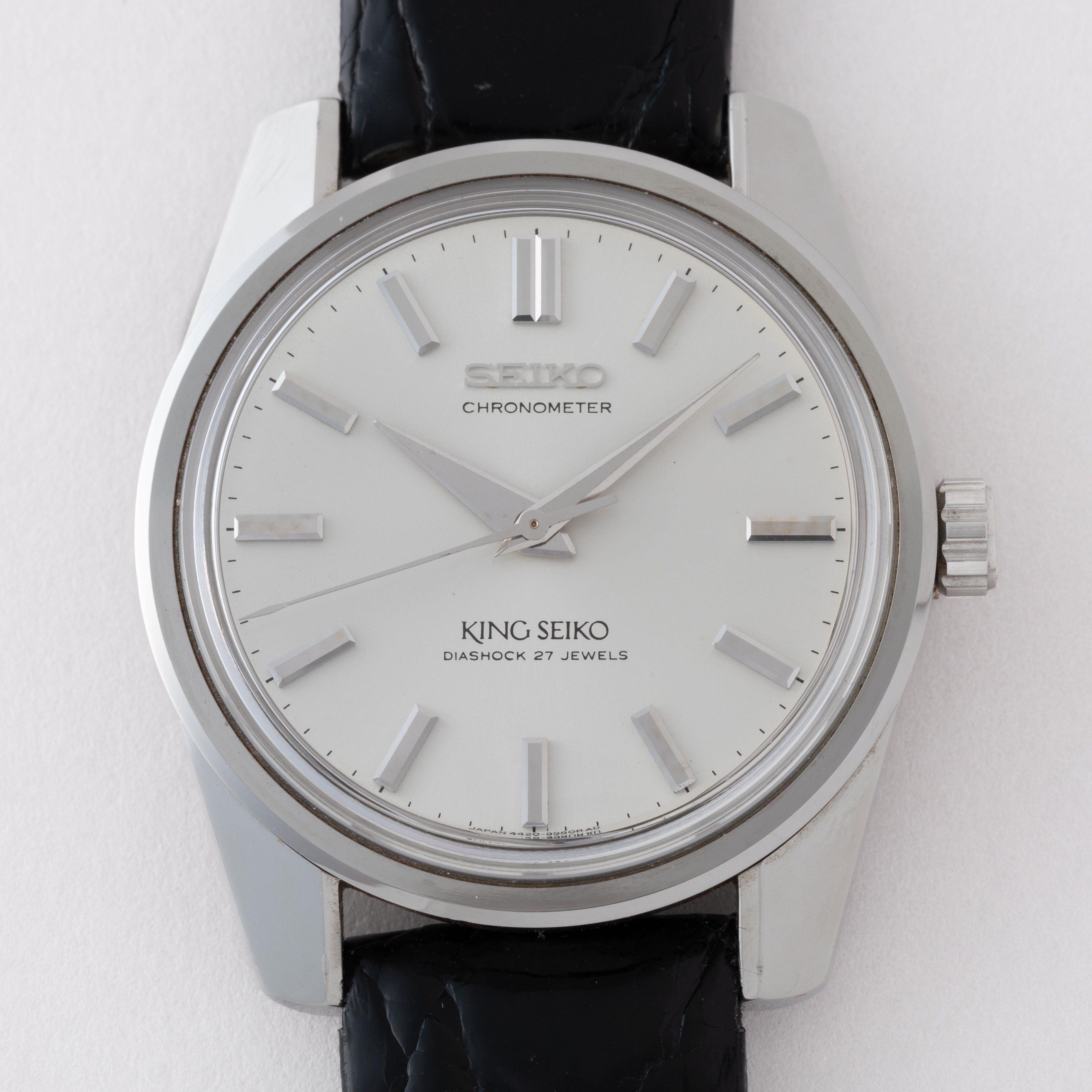 キングセイコー クロノメーター 1966年製 後期型 44KS Ref.4420-9990 純正尾錠付き