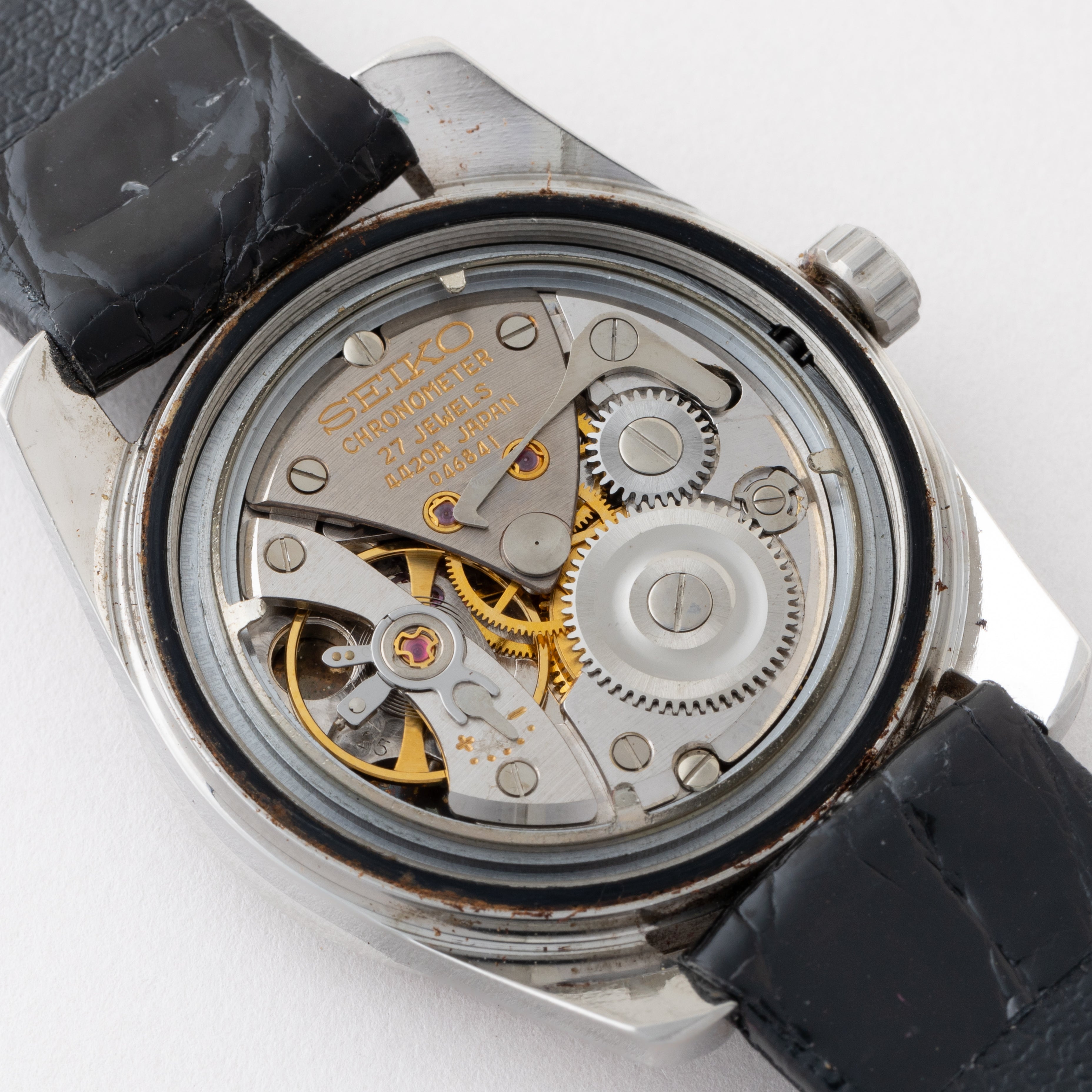 キングセイコー クロノメーター 1966年製 後期型 44KS Ref.4420-9990 純正尾錠付き