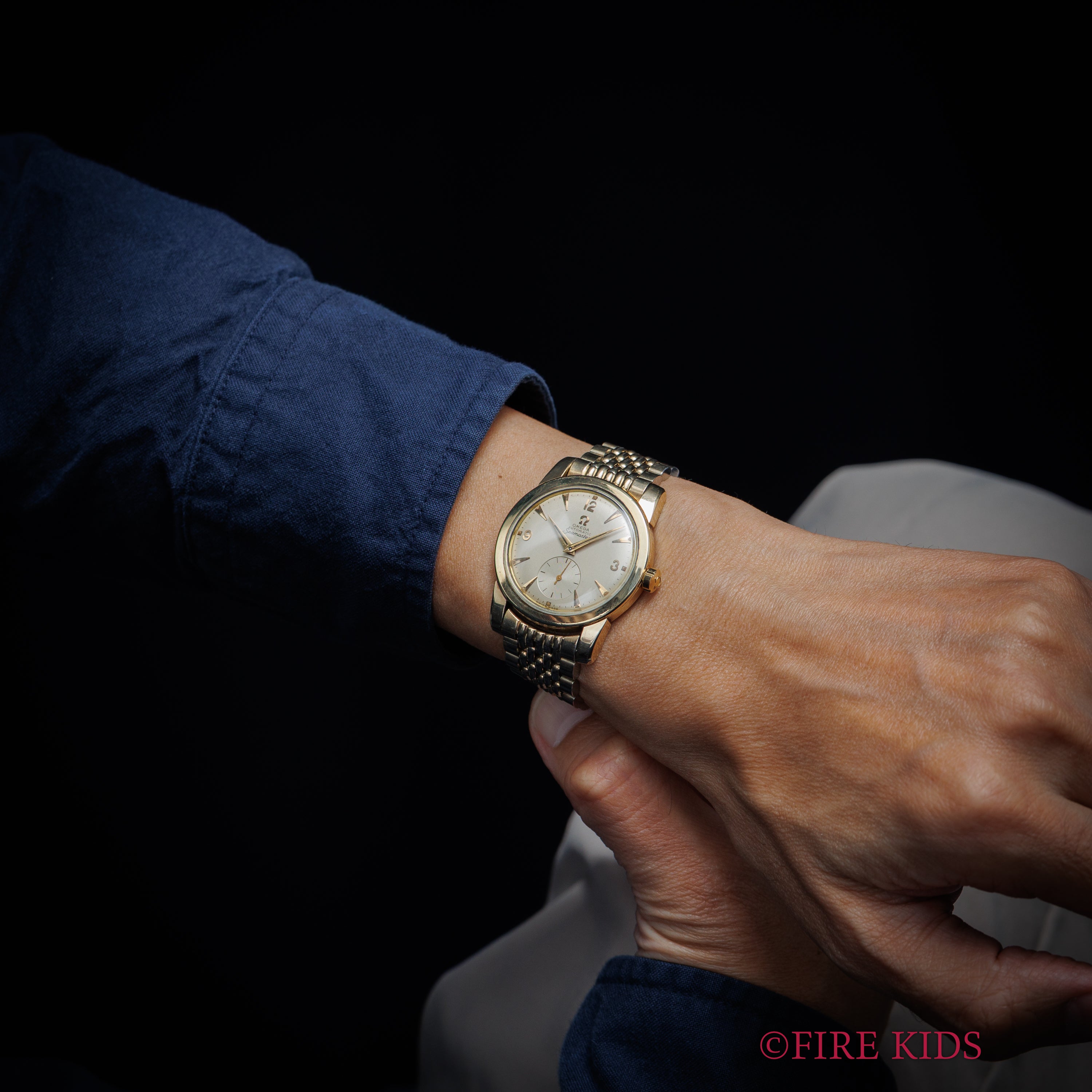 オメガ シーマスター スモセコ CAPゴールド Ref.2576-1