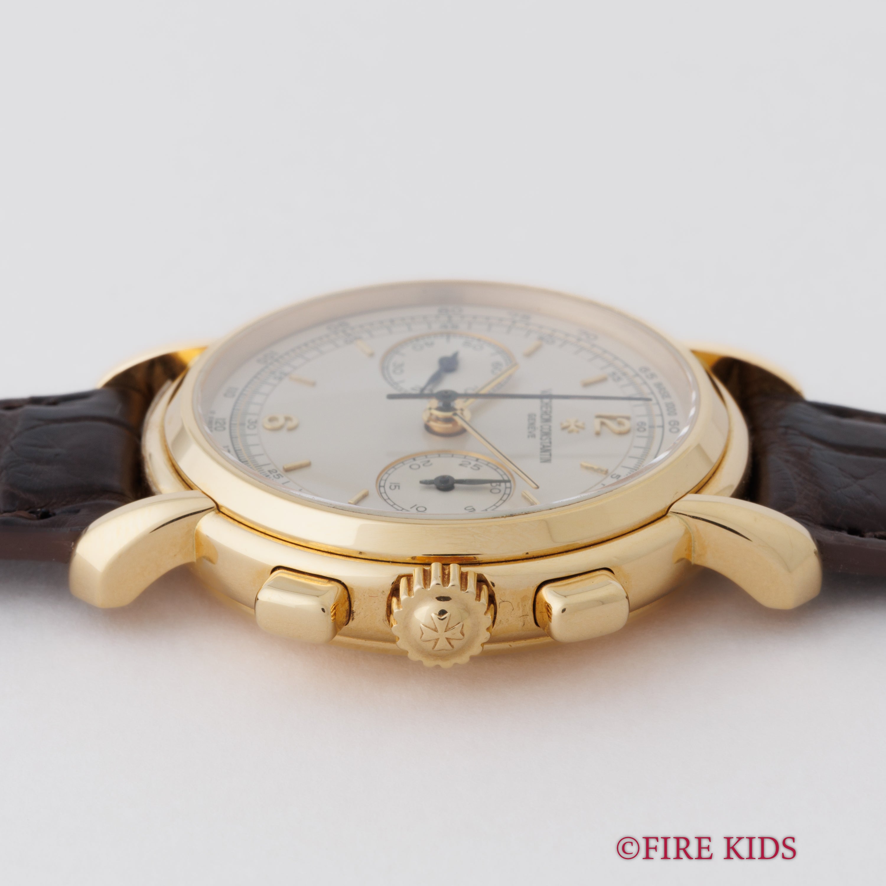 ヴァシュロン・コンスタンタン ヒストリカル 2レジスタークロノグラフ 1990年代製 Ref.47101/218金無垢 純正尾錠