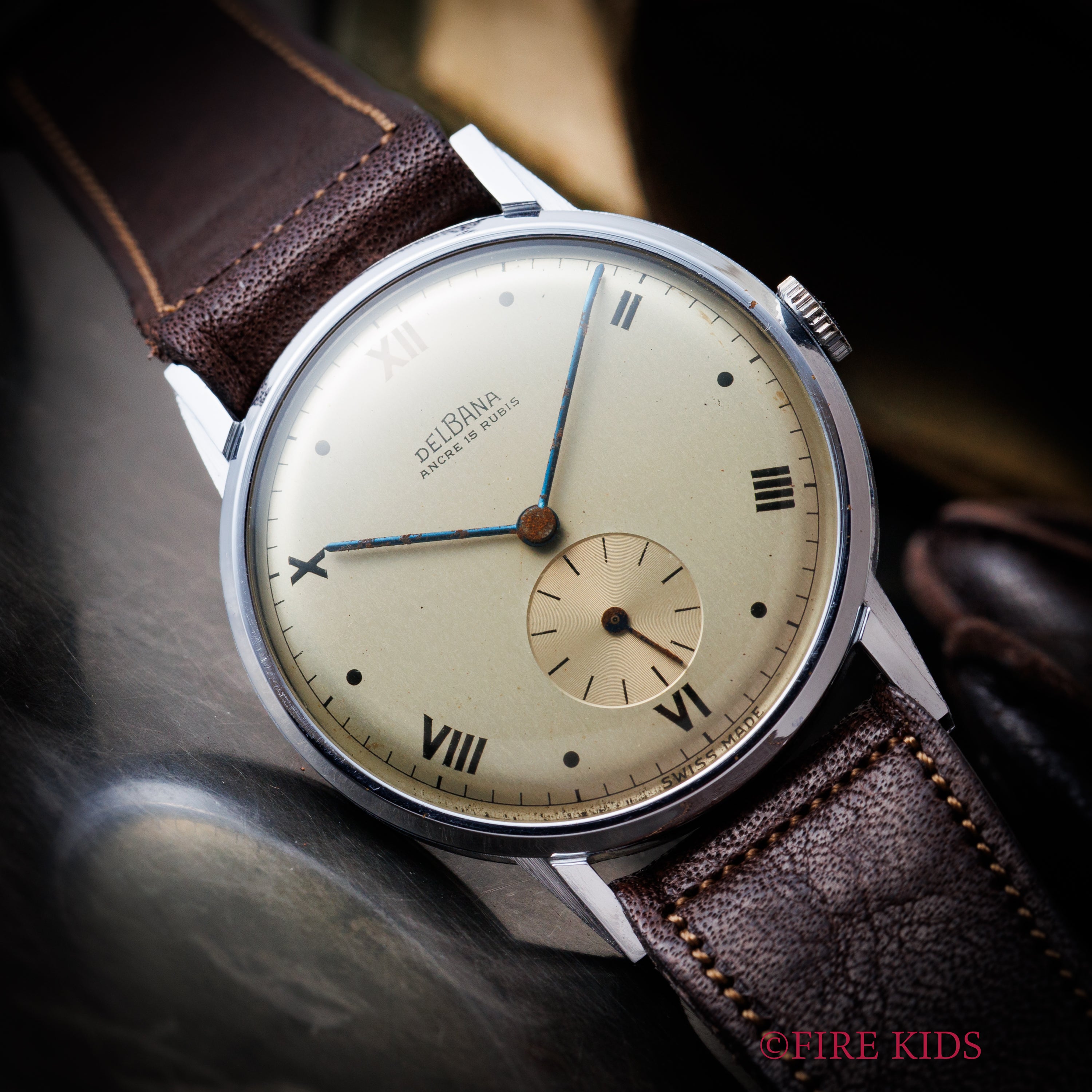 超激レア★ヴィンテージ フリーメイソン DELBANA スイス製 手巻き 腕時計 超激レア☆ヴィンテージ フリーメイソン DELBANA スイス製 手巻き