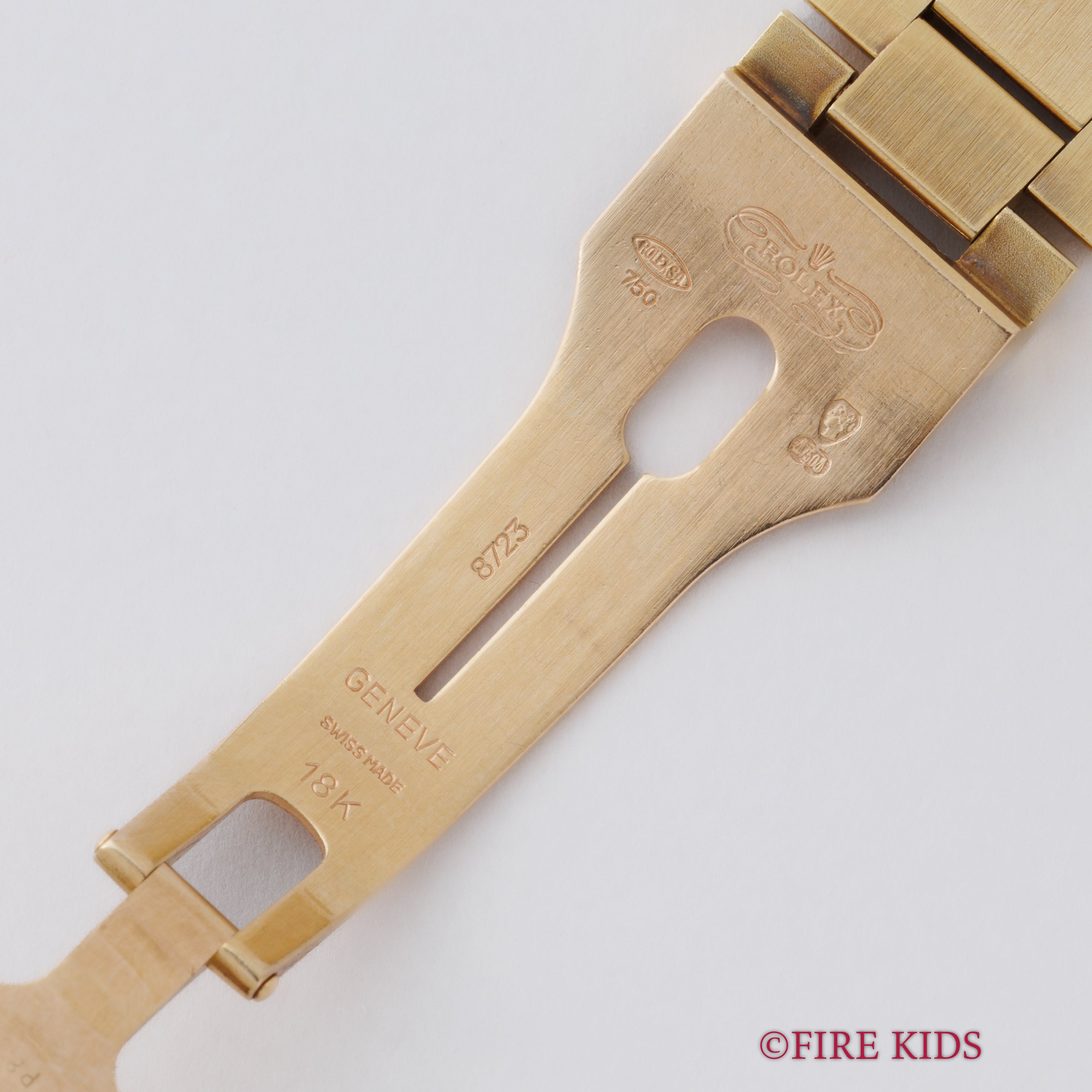 ロレックス デイデイトRef.18308 バークベゼル、ブレス 18金無垢 ベゼルダイヤ 1990~91年製