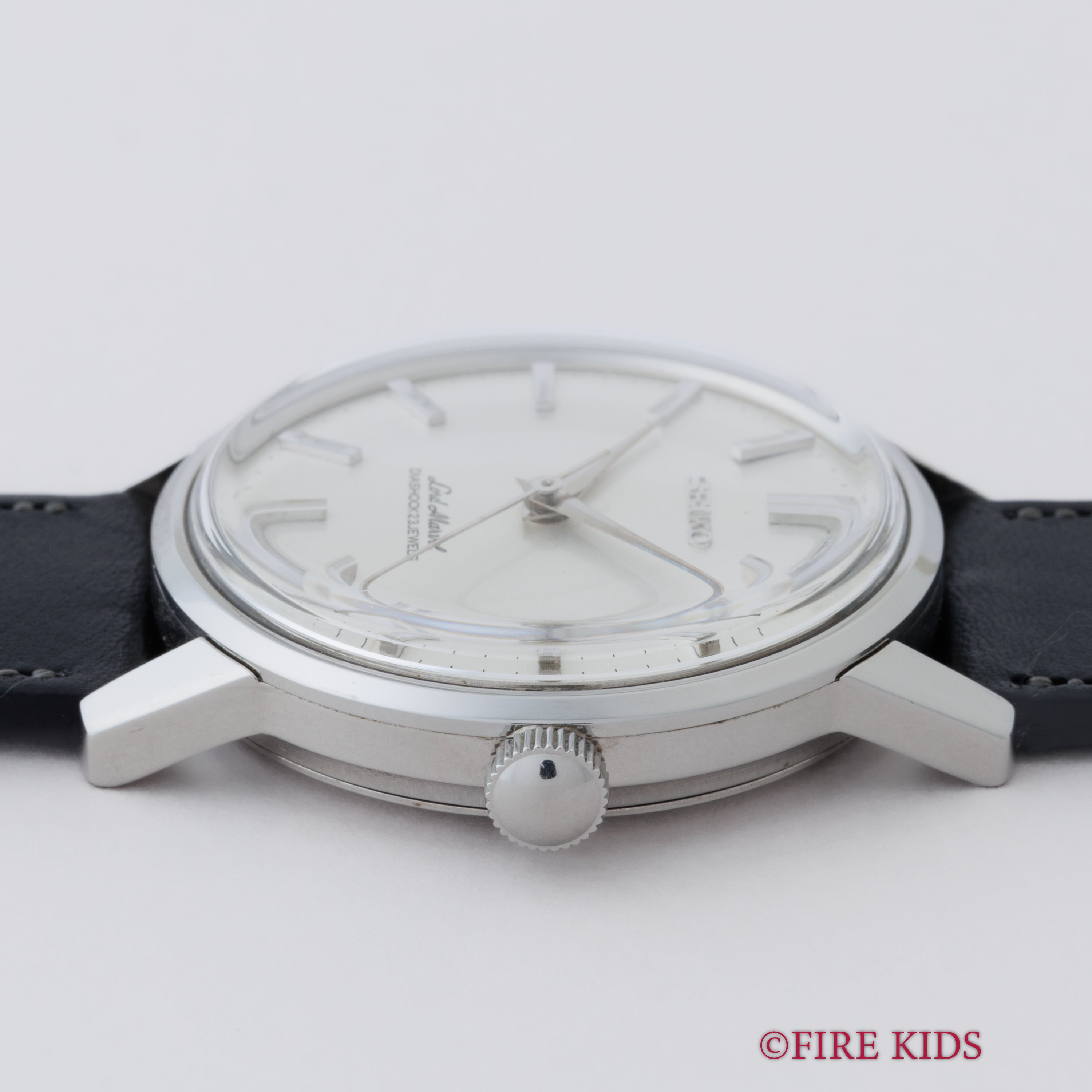 セイコー ロードマーベル 1966年製 Ref.5740-0010 ロービート手巻き タツノオトシゴ 純正革ベルト、純正尾錠付き