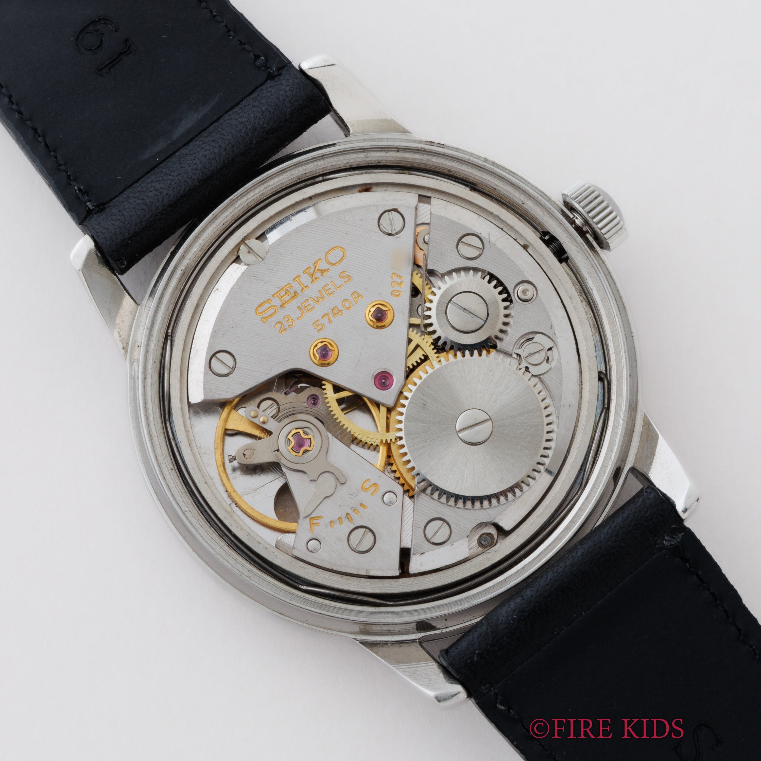 セイコー ロードマーベル 1966年製 Ref.5740-0010 ロービート手巻き タツノオトシゴ 純正革ベルト、純正尾錠付き