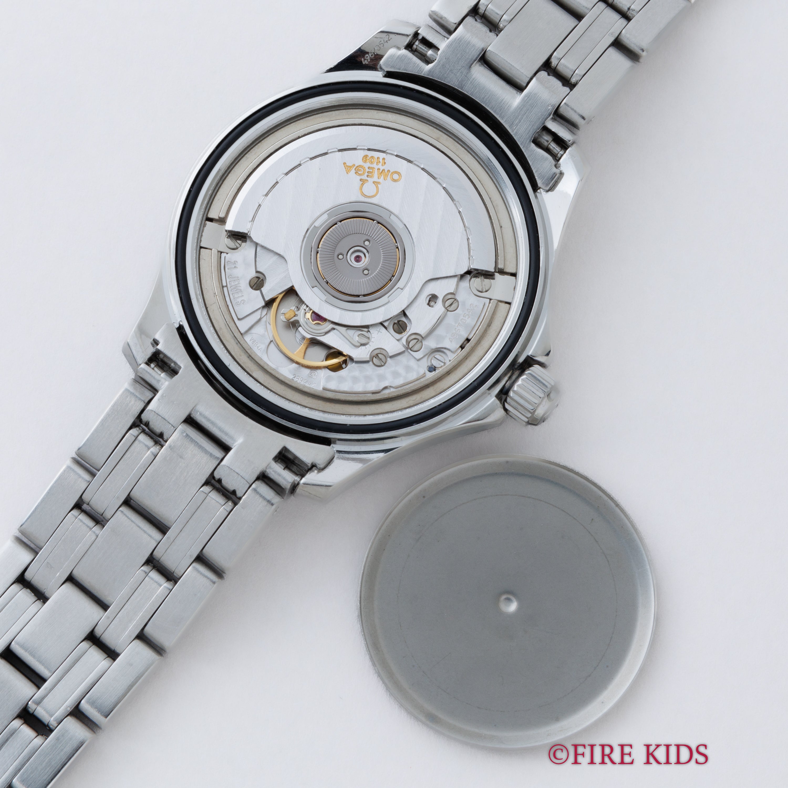 オメガ シーマスター 120 1995年製 Ref.2501.89 ブルーダイヤル クロノメーター自動巻