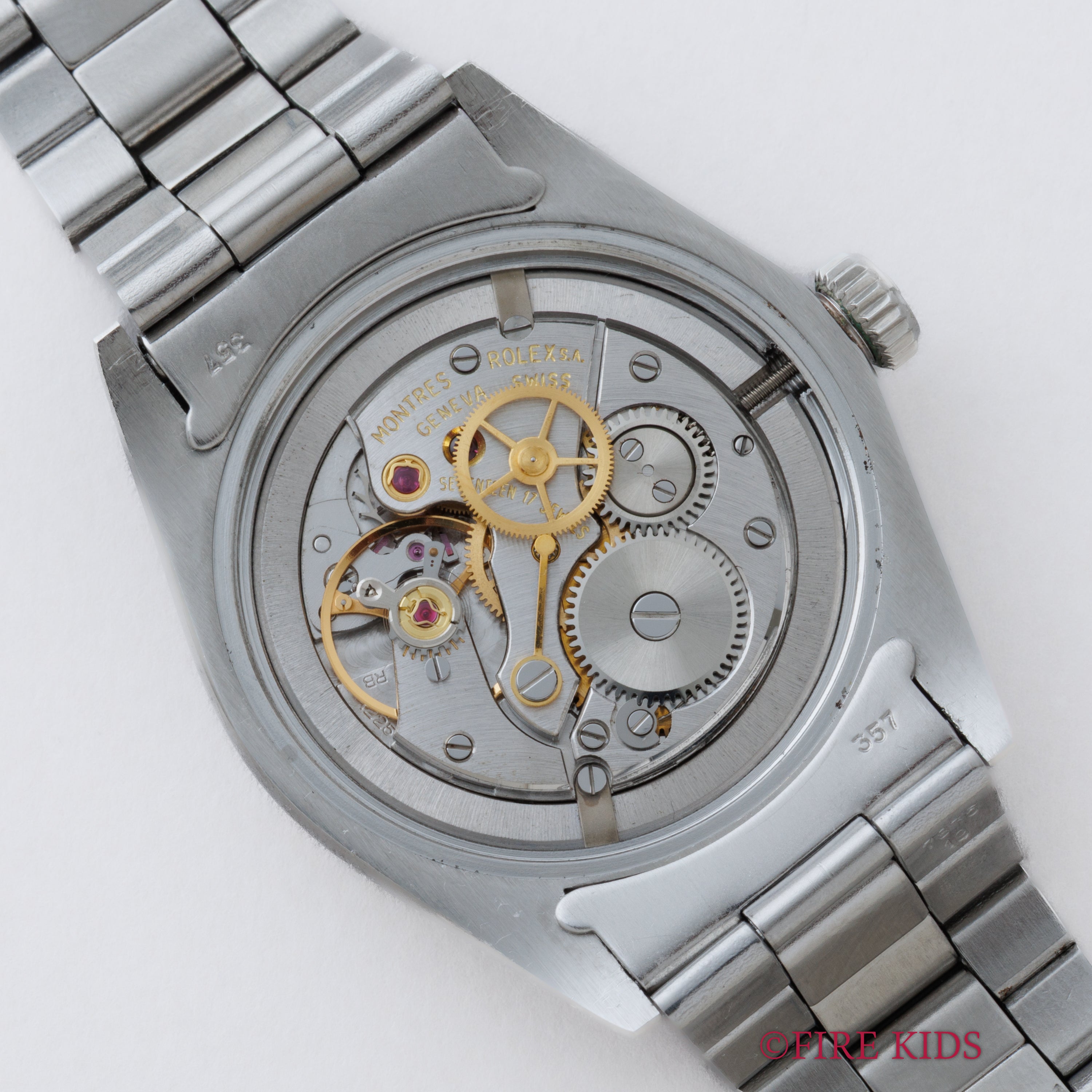 ロレックス オイスター 1972年製 Ref.6426 手巻 リネンダイヤル 純正オイスターブレス