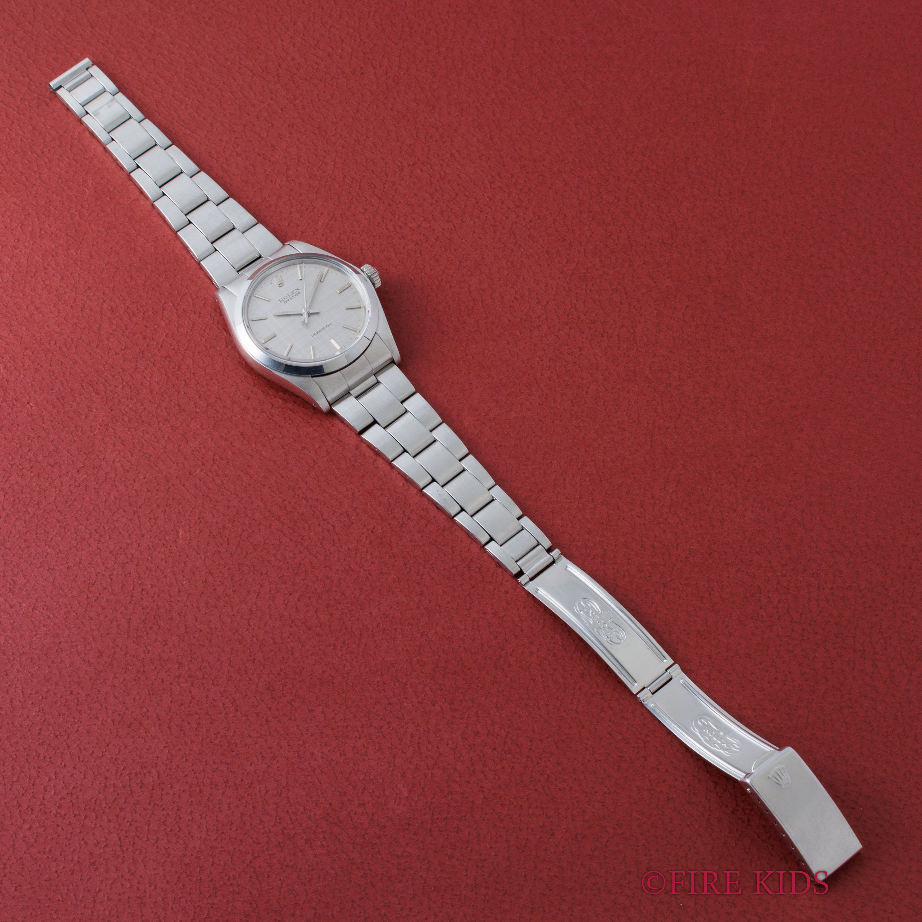 ロレックス オイスター 1972年製 Ref.6426 手巻 リネンダイヤル 純正オイスターブレス