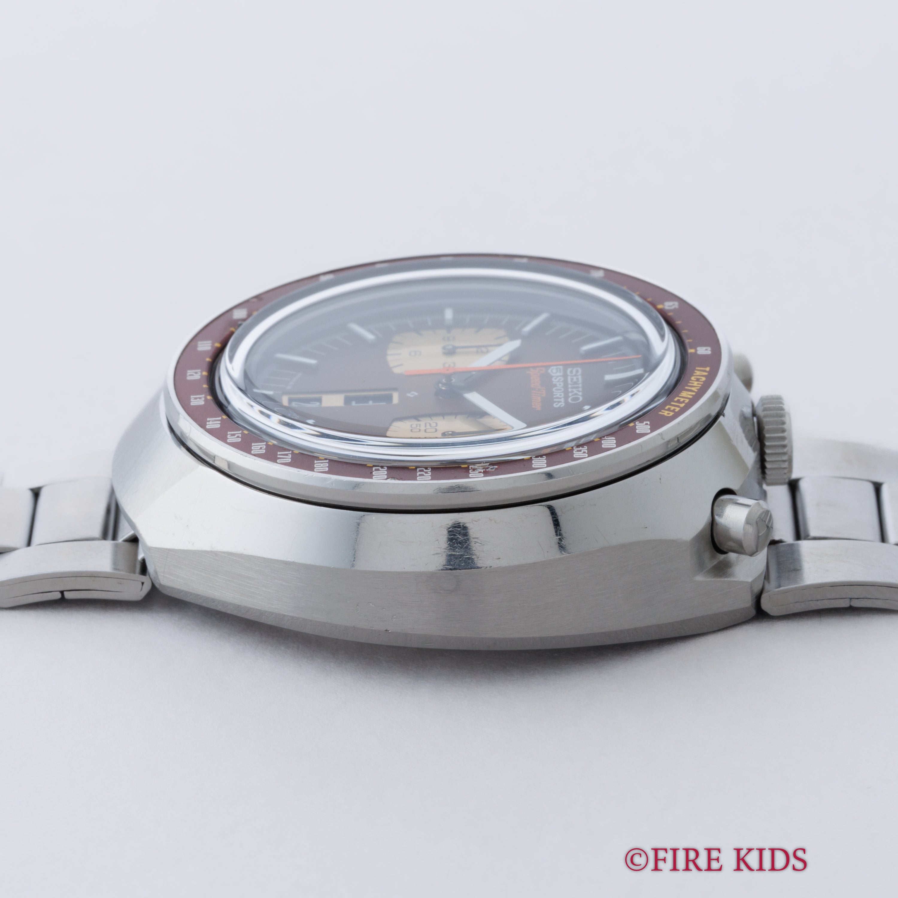 セイコー 1975年製 茶馬 Ref.6138-0040 5スポーツ スピードタイマー 国内仕様 ブルヘッド 純正ブレス