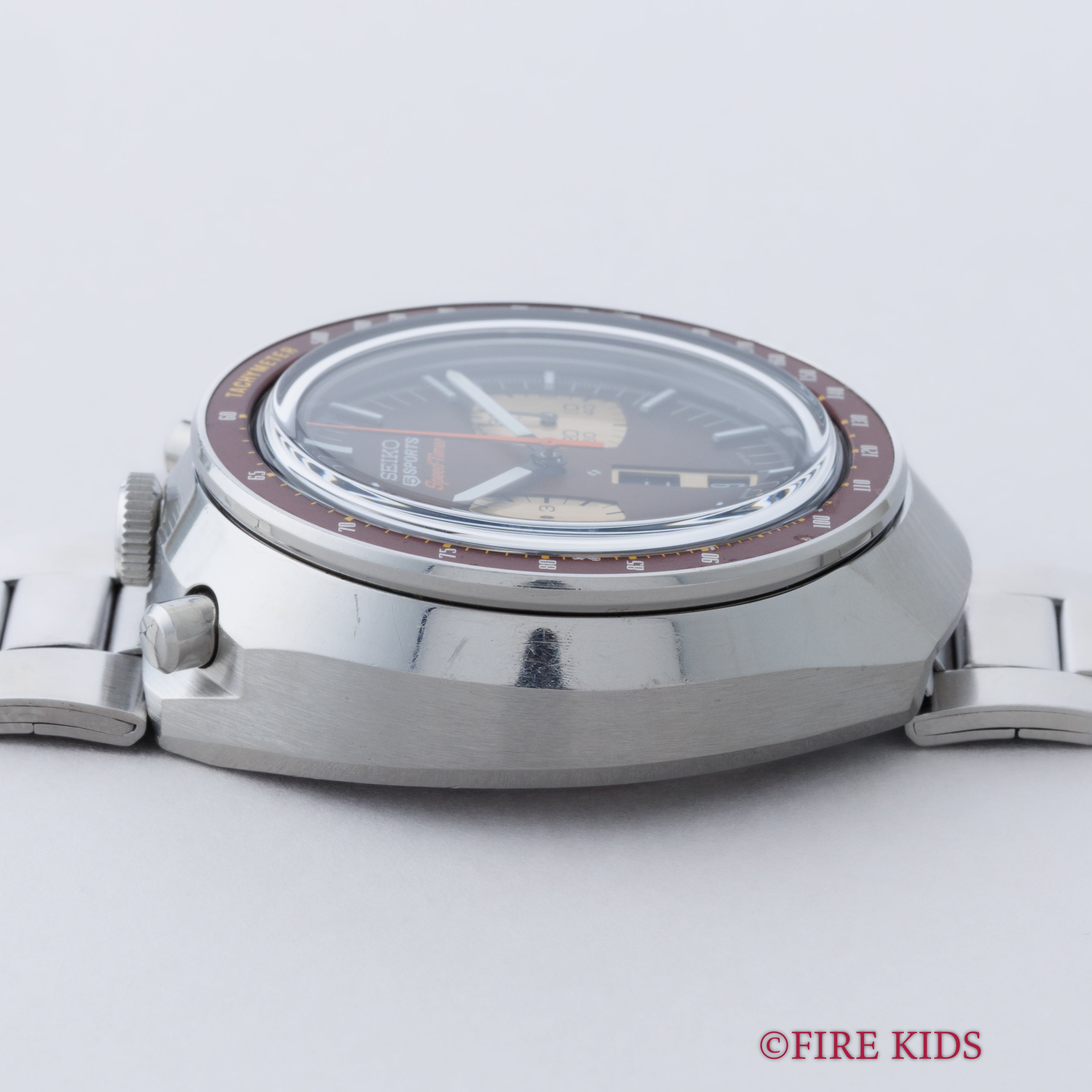 セイコー 1975年製 茶馬 Ref.6138-0040 5スポーツ スピードタイマー 国内仕様 ブルヘッド 純正ブレス