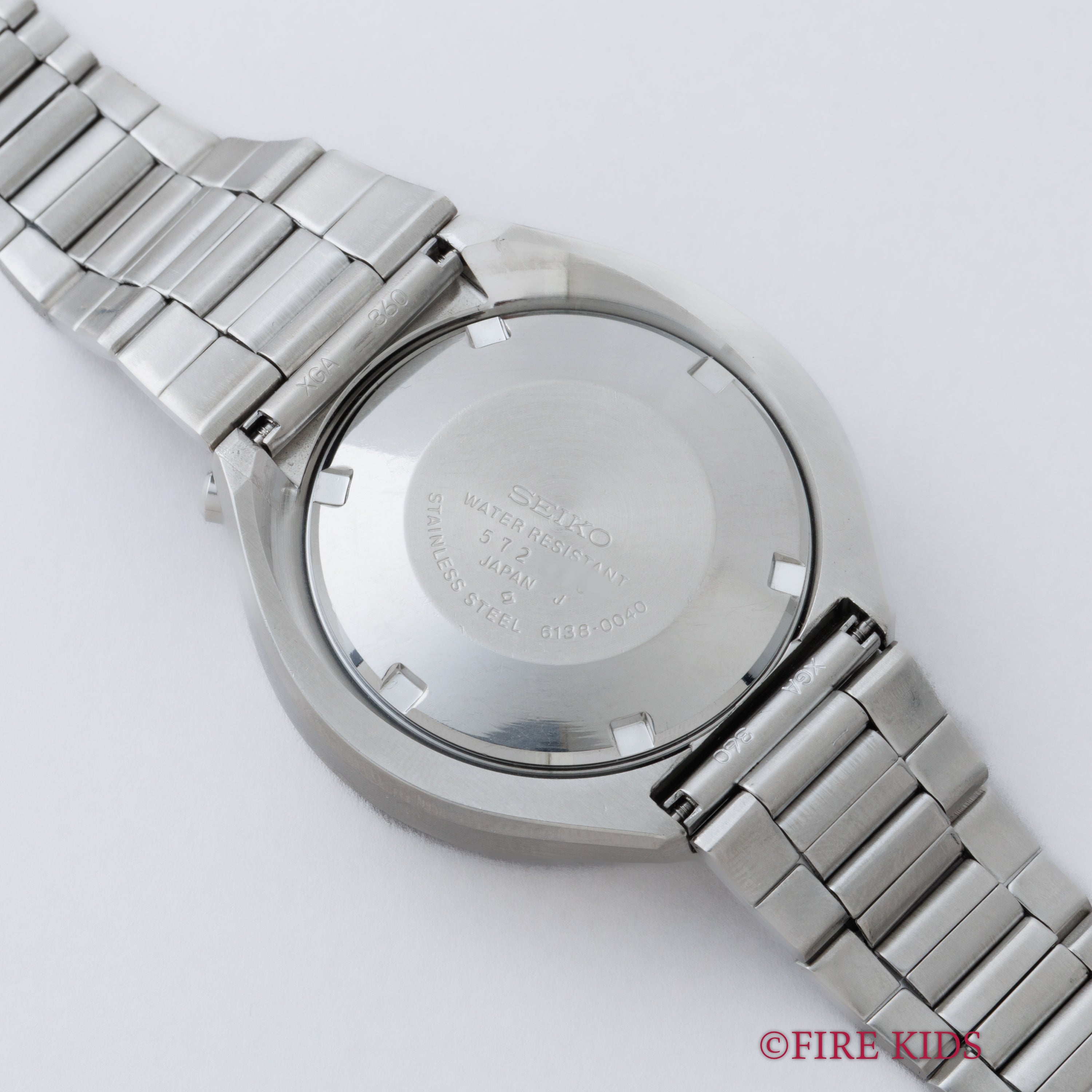 セイコー 1975年製 茶馬 Ref.6138-0040 5スポーツ スピードタイマー 国内仕様 ブルヘッド 純正ブレス